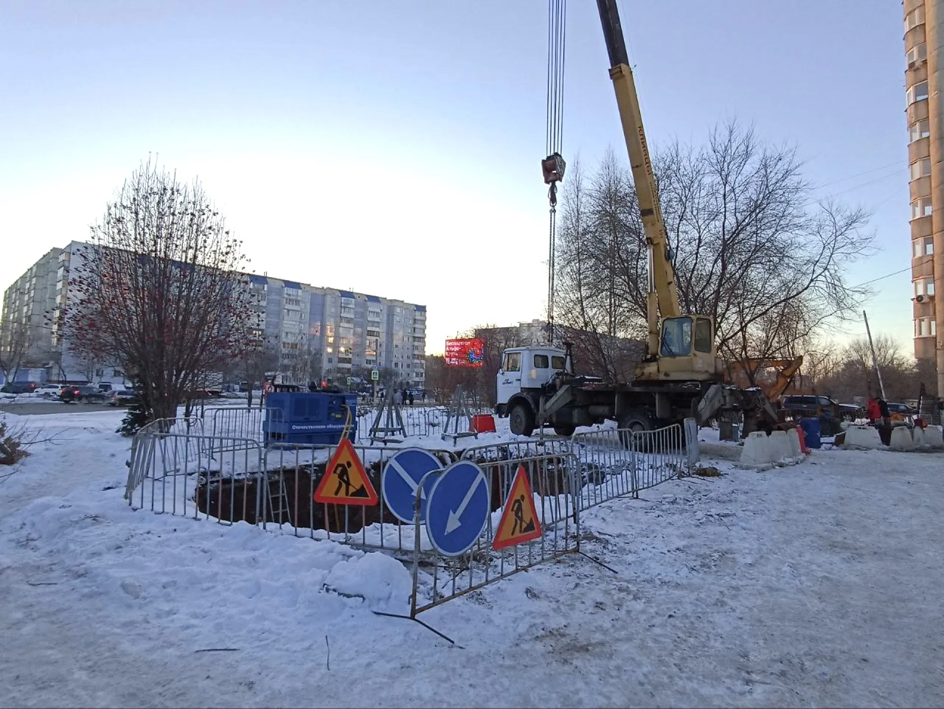 Новый метод прокладки труб с разрушением старых применили в Барнауле Новый метод прокладки труб с разрушением старых применили в Барнауле