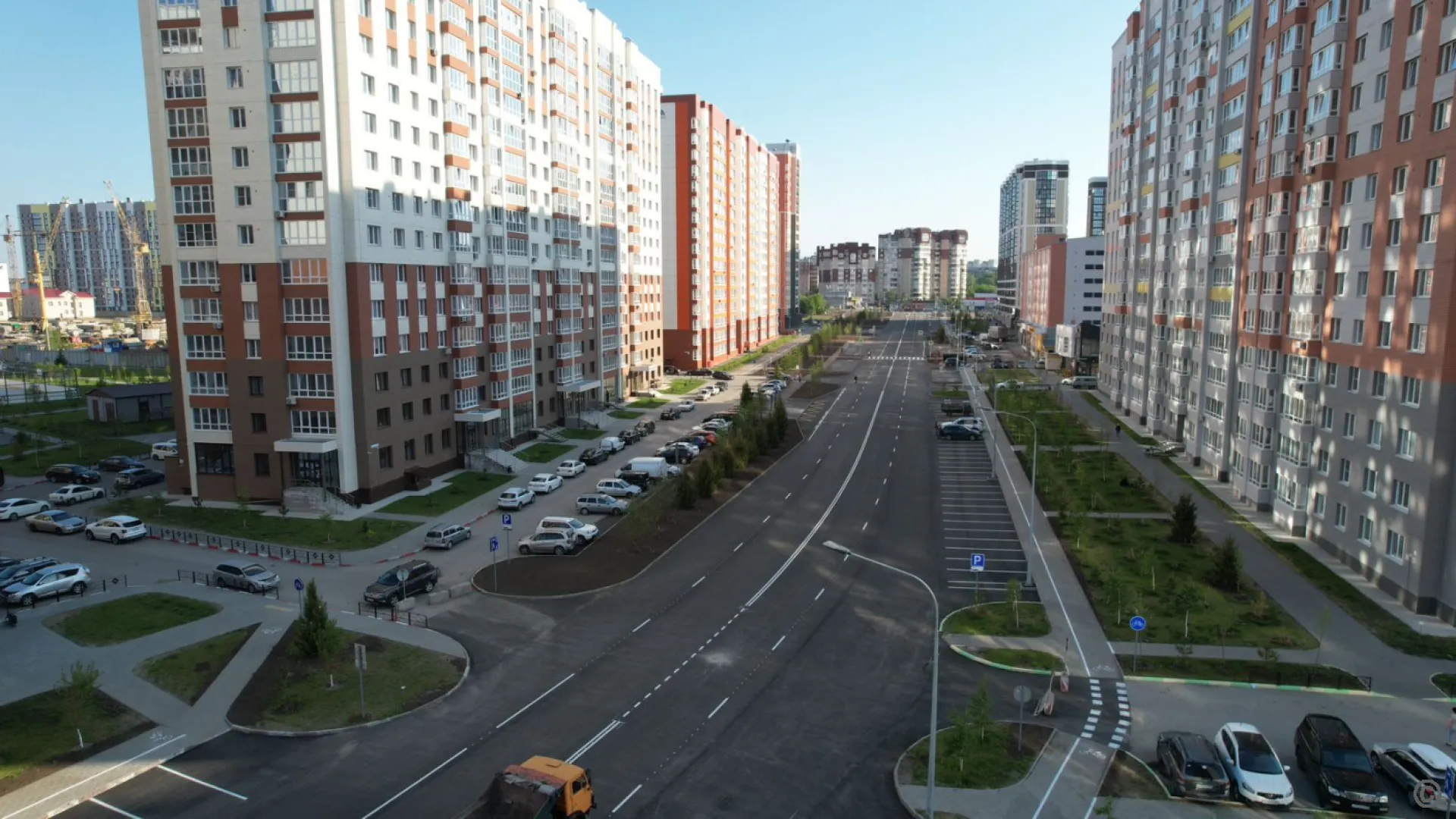 Строительство улицы 65 лет Победы завершили в Барнауле Строительство улицы 65 лет Победы завершили в Барнауле