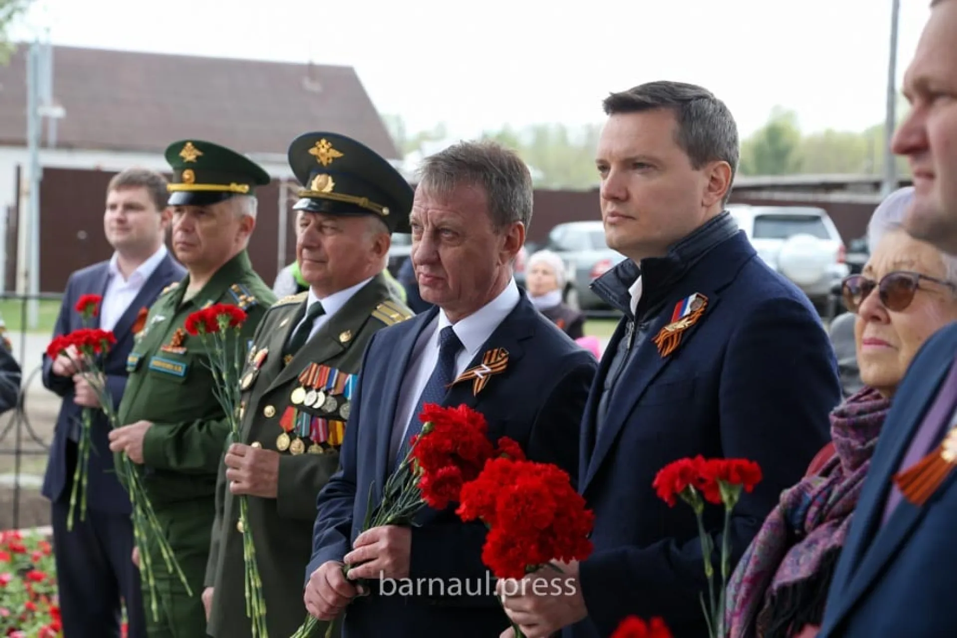 В Барнауле обновили памятник, посвящённый Великой Отечественной войне