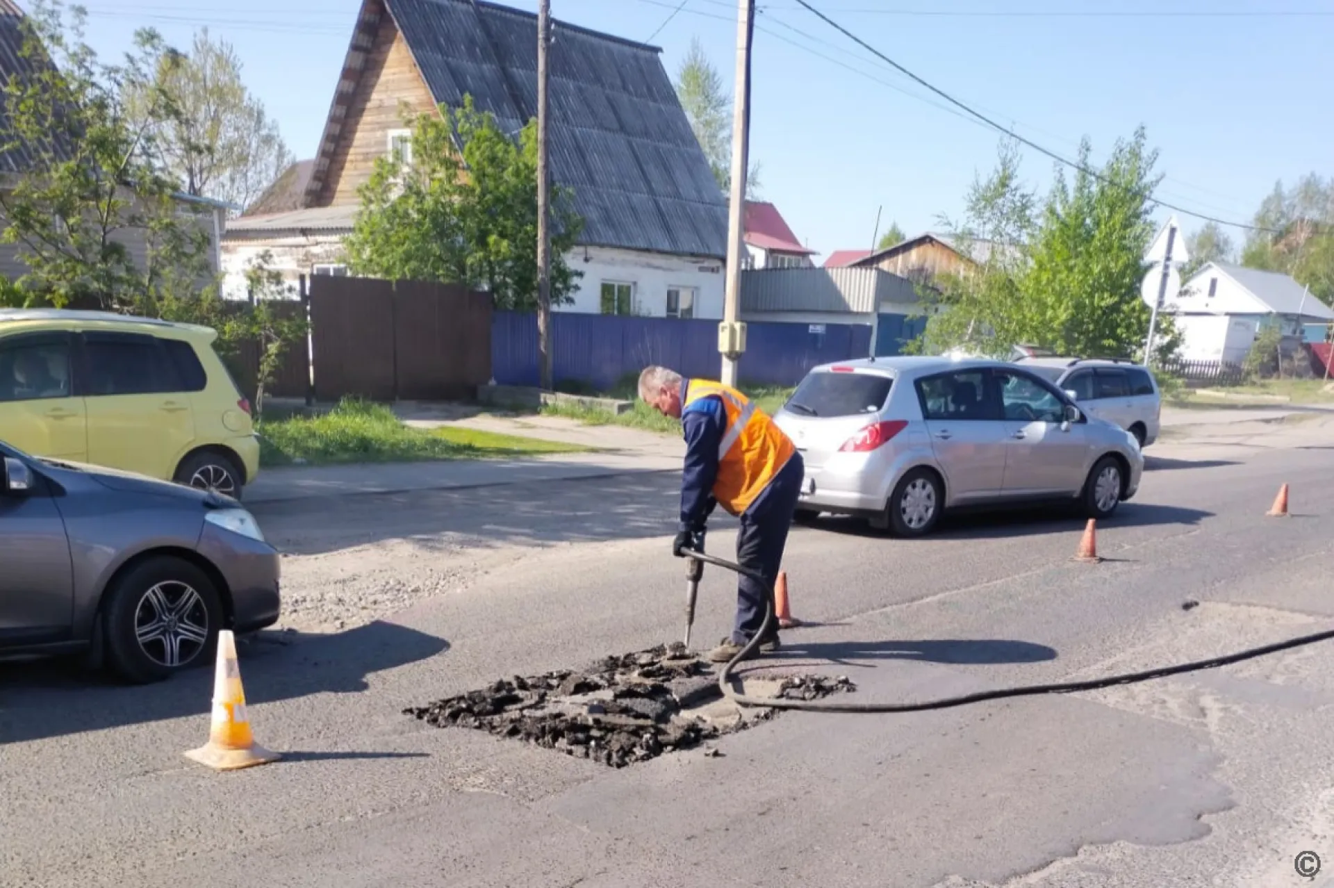 К ремонту трёх улиц приступили в Барнауле