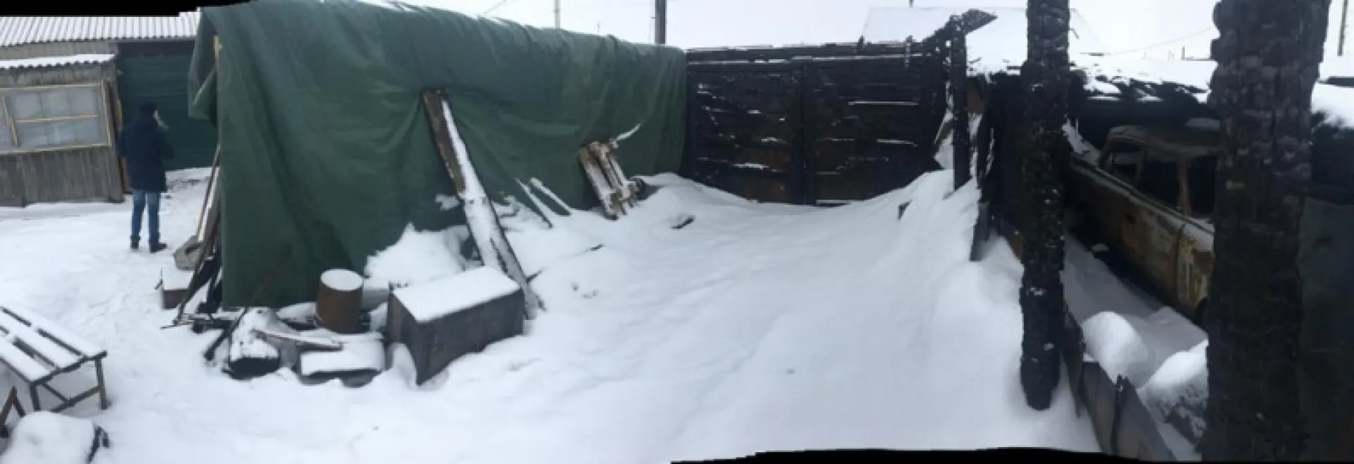 Житель Алтайского края облил бензином и поджёг своего пасынка