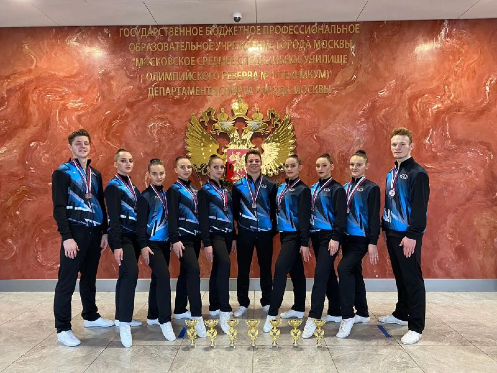 Алтайские гимнасты стали бронзовыми призёрами Кубка России по спортивной аэробике
