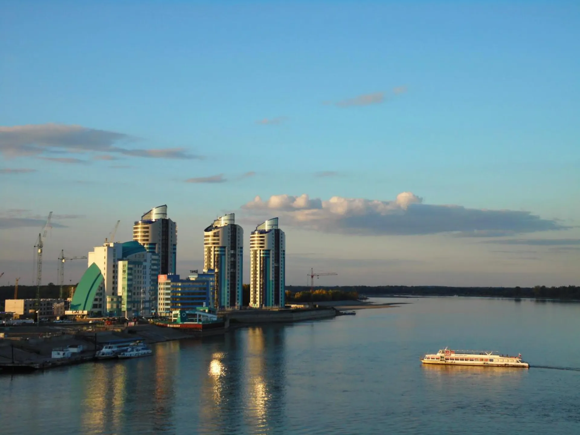 Барнаульские моржи переплыли Обь