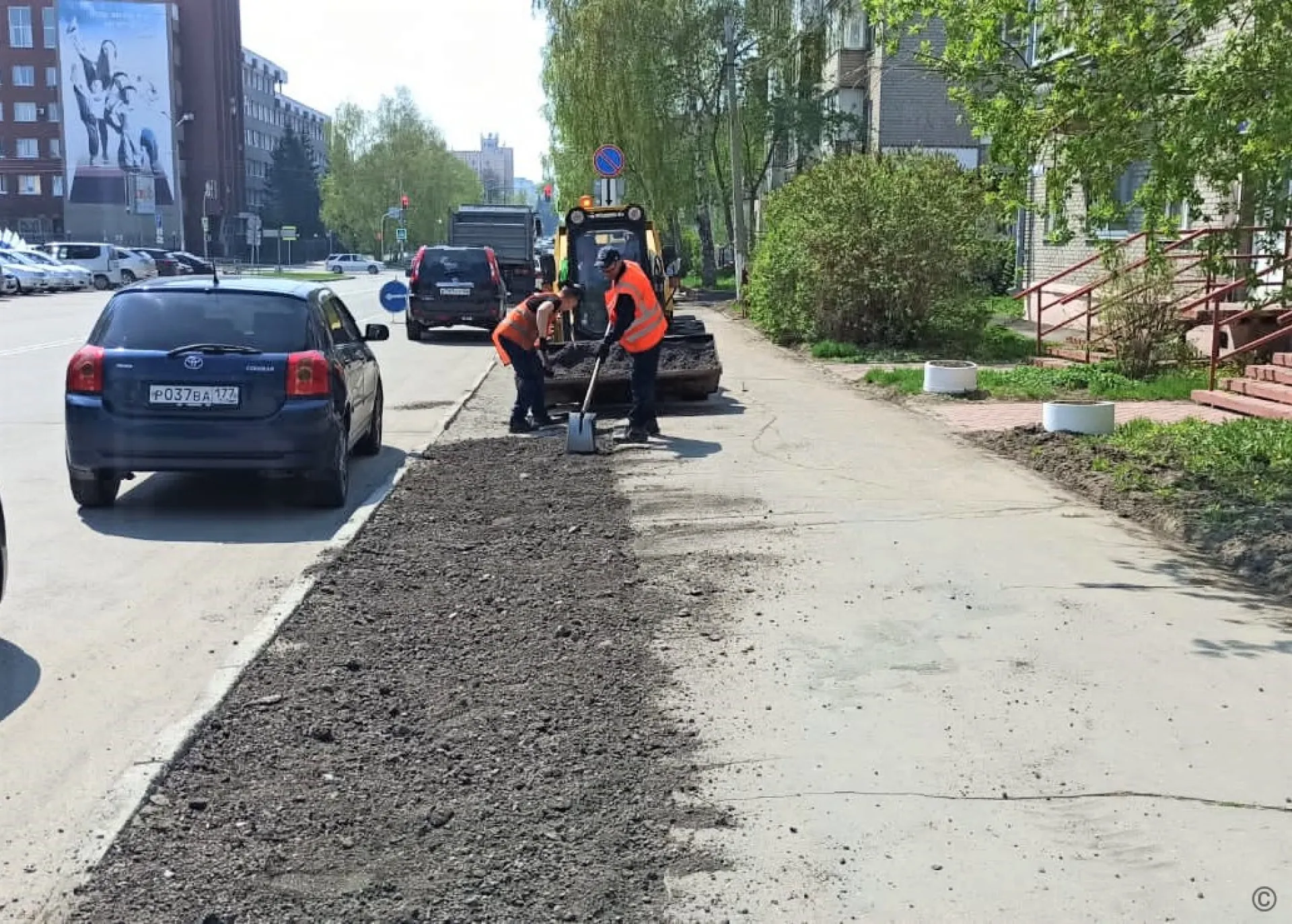 Более 11 тысяч квадратных метров тротуаров отремонтируют в Барнауле Более 11 тысяч квадратных метров тротуаров отремонтируют в Барнауле