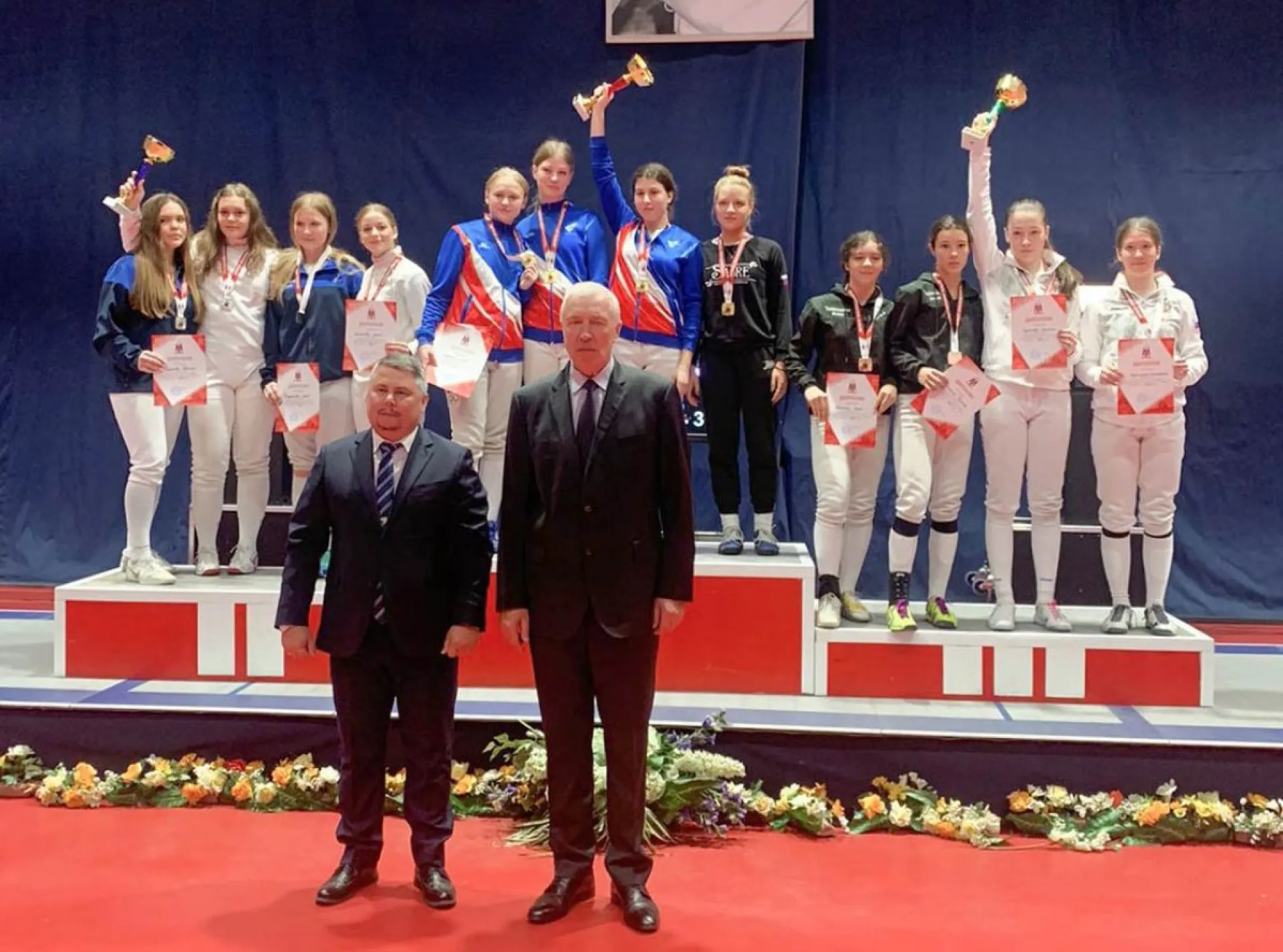 Алтайские саблистки выиграли командный турнир в Москве
