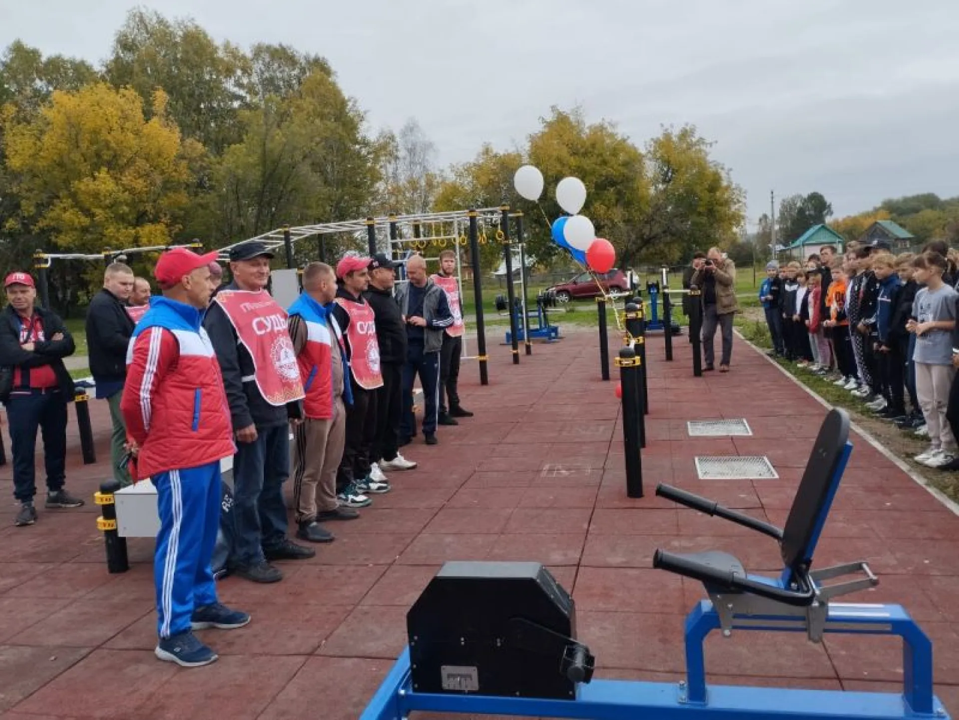 Площадку ГТО открыли в Красногорском районе
