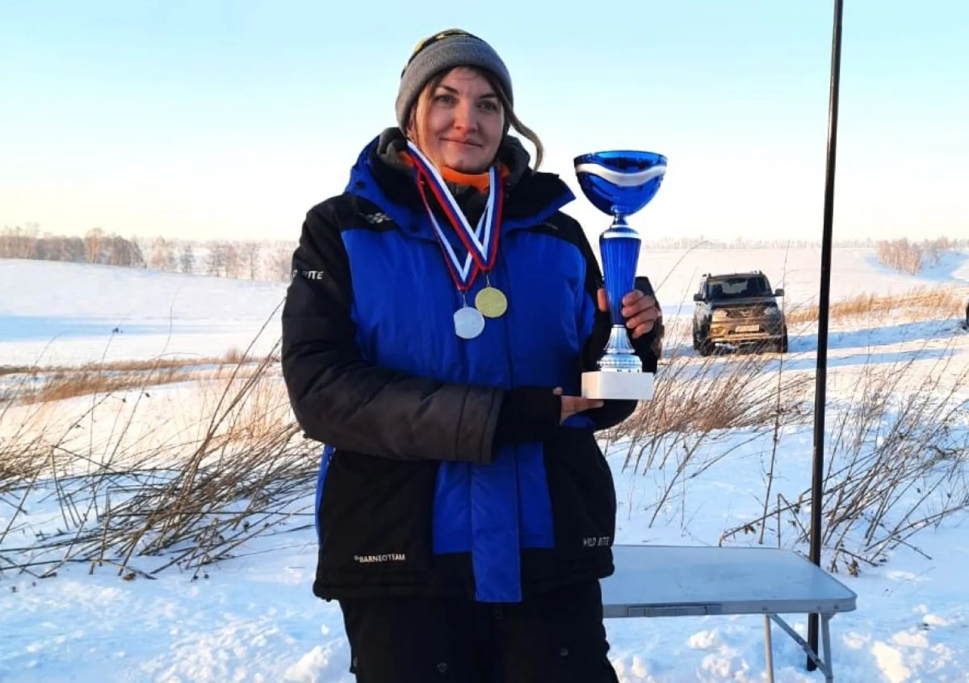 Чемпионат по ловле на мормышку со льда прошёл в Алтайском крае. Впервые в истории его выиграла женщина
