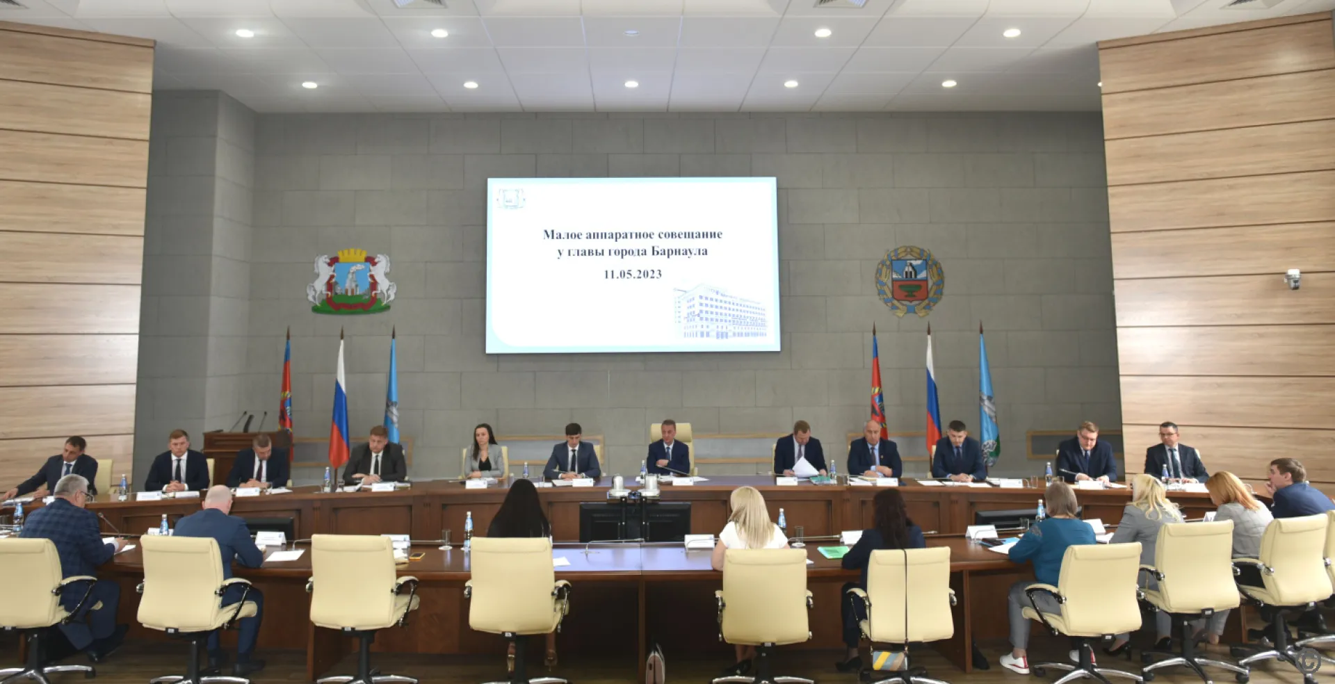 Итоги празднования Дня Победы подвели в администрации Барнаула Итоги празднования Дня Победы подвели в администрации Барнаула