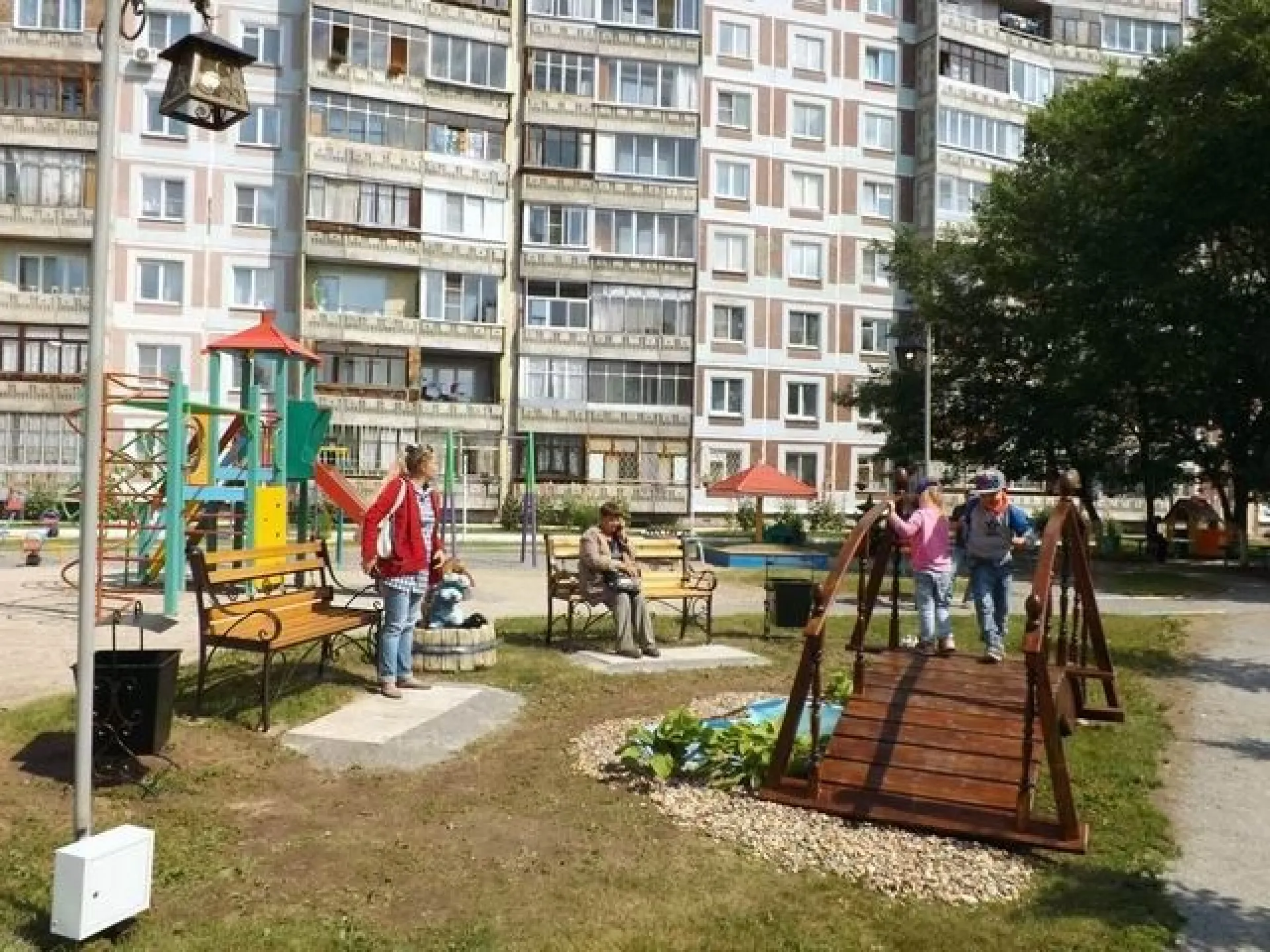ОНФ исправит недостатки в благоустроенных дворах Барнаула 