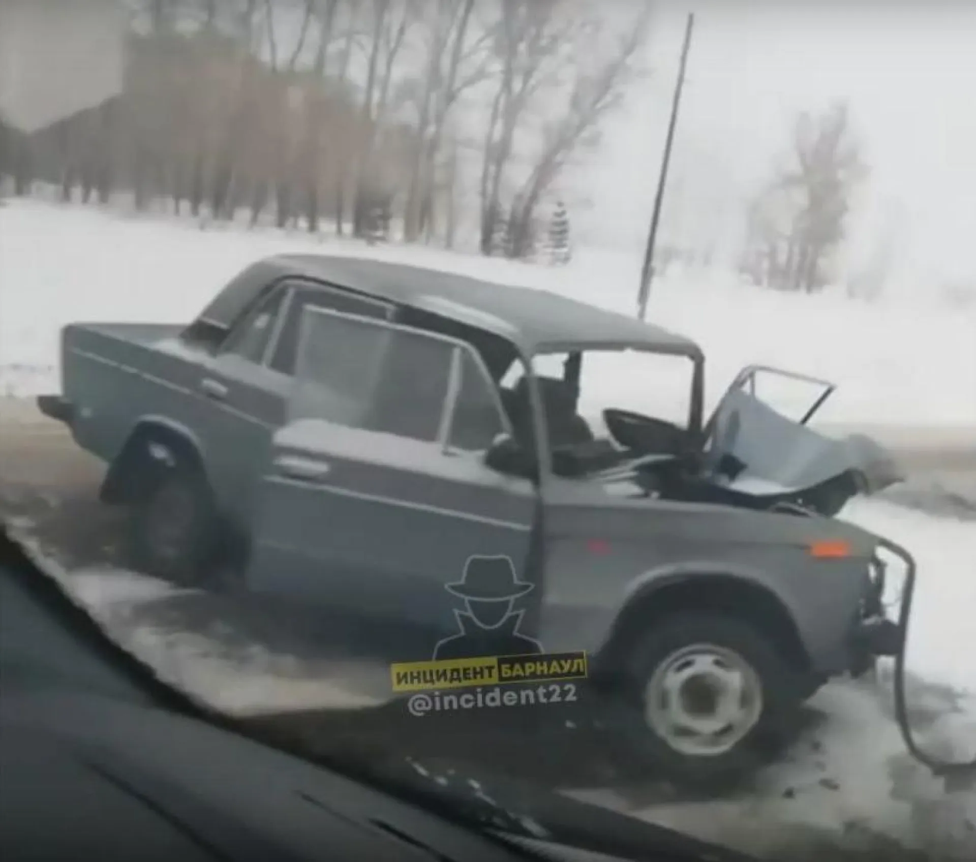 Смертельная авария случилась на трассе Барнаул – Павловск 