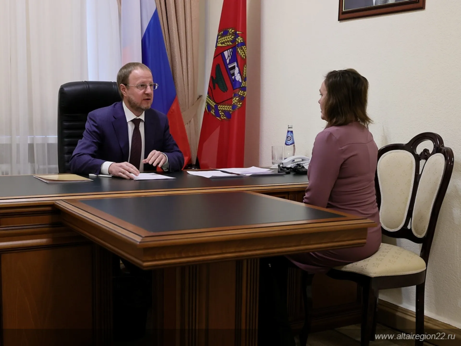 Губернатор Алтайского края провел личный прием граждан