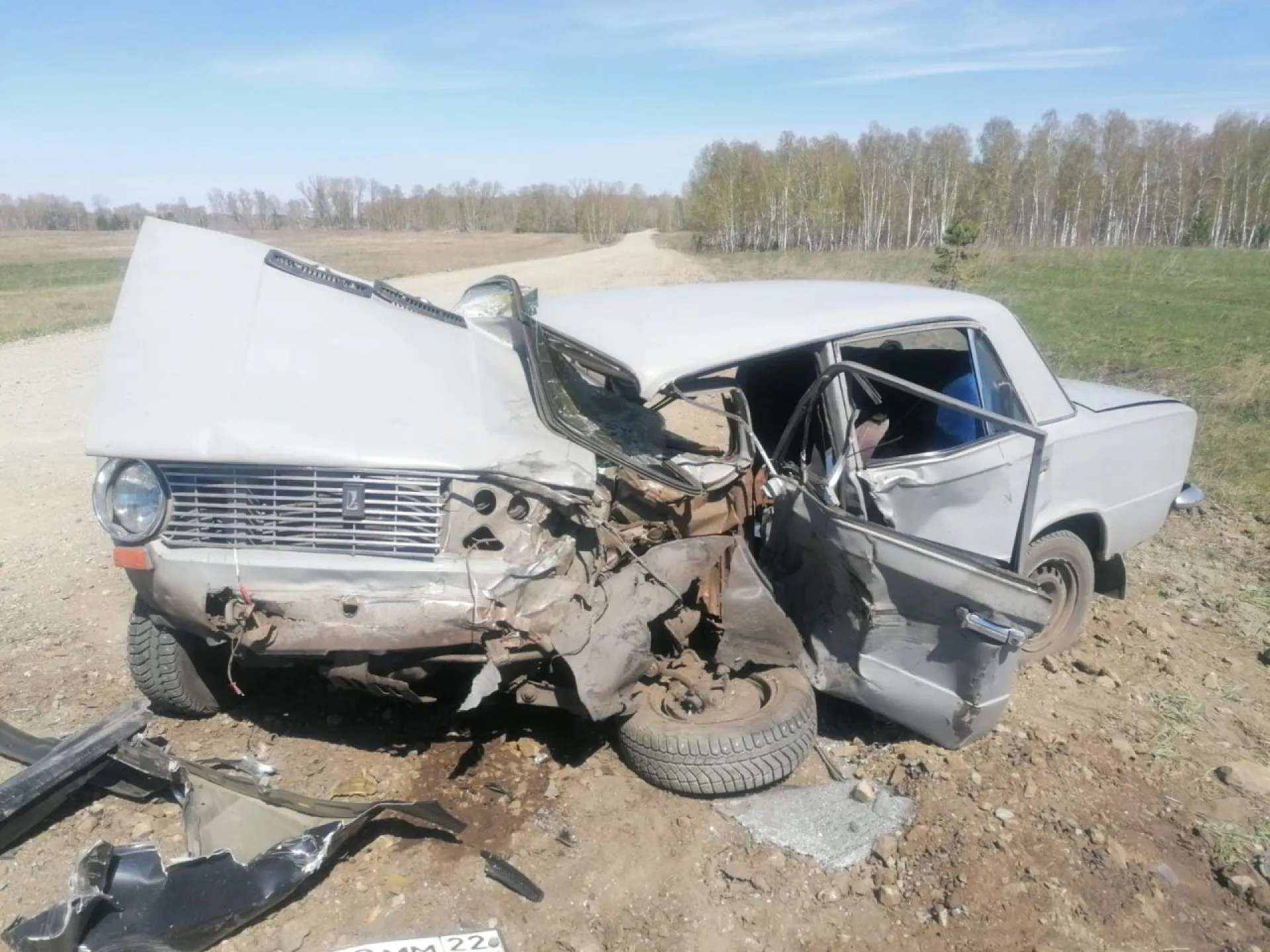 ДТП с несовершеннолетним за рулём случилось в Алтайском крае