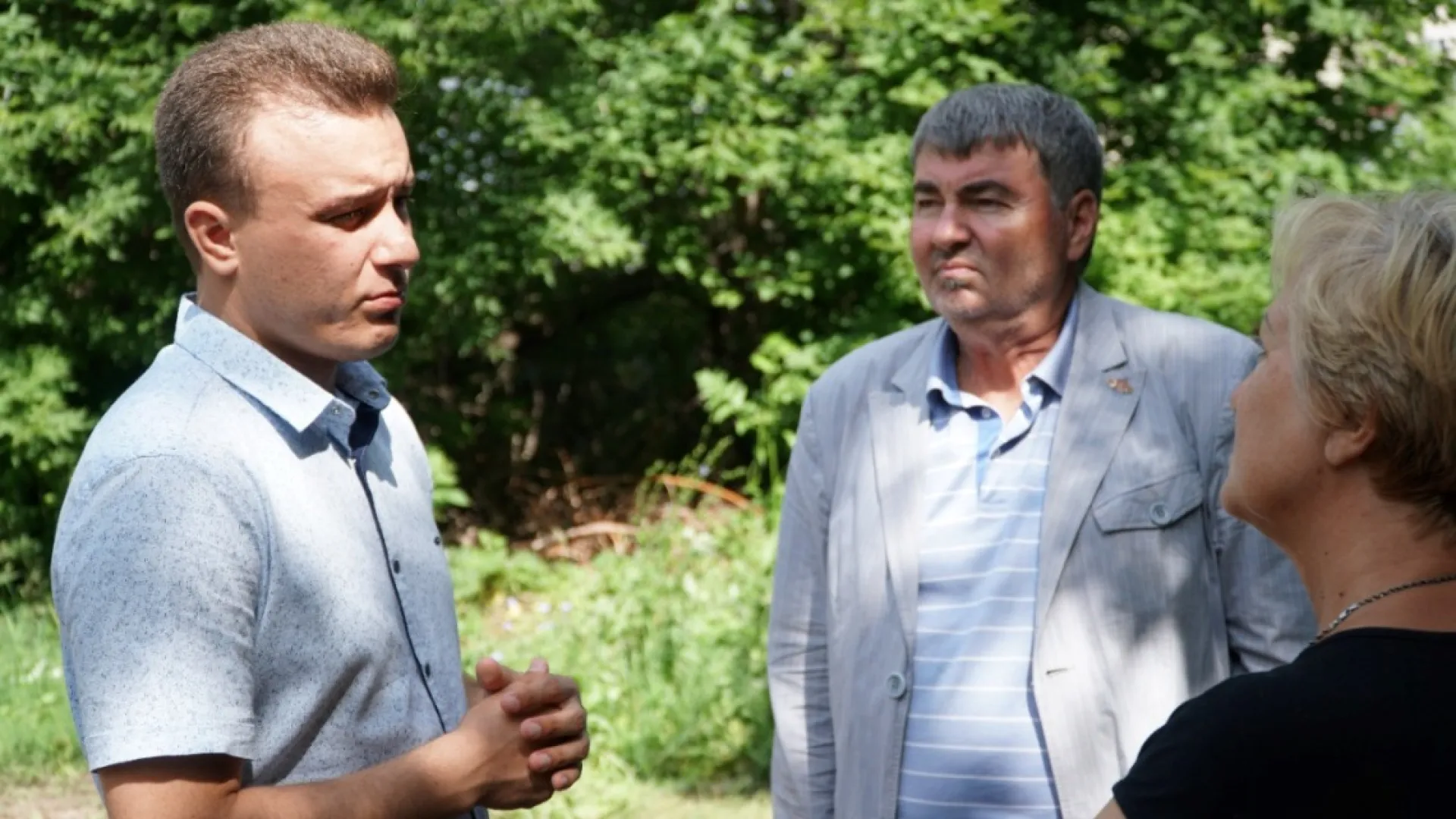 В микрорайоне «Докучаевский» отремонтировали дорожное покрытие