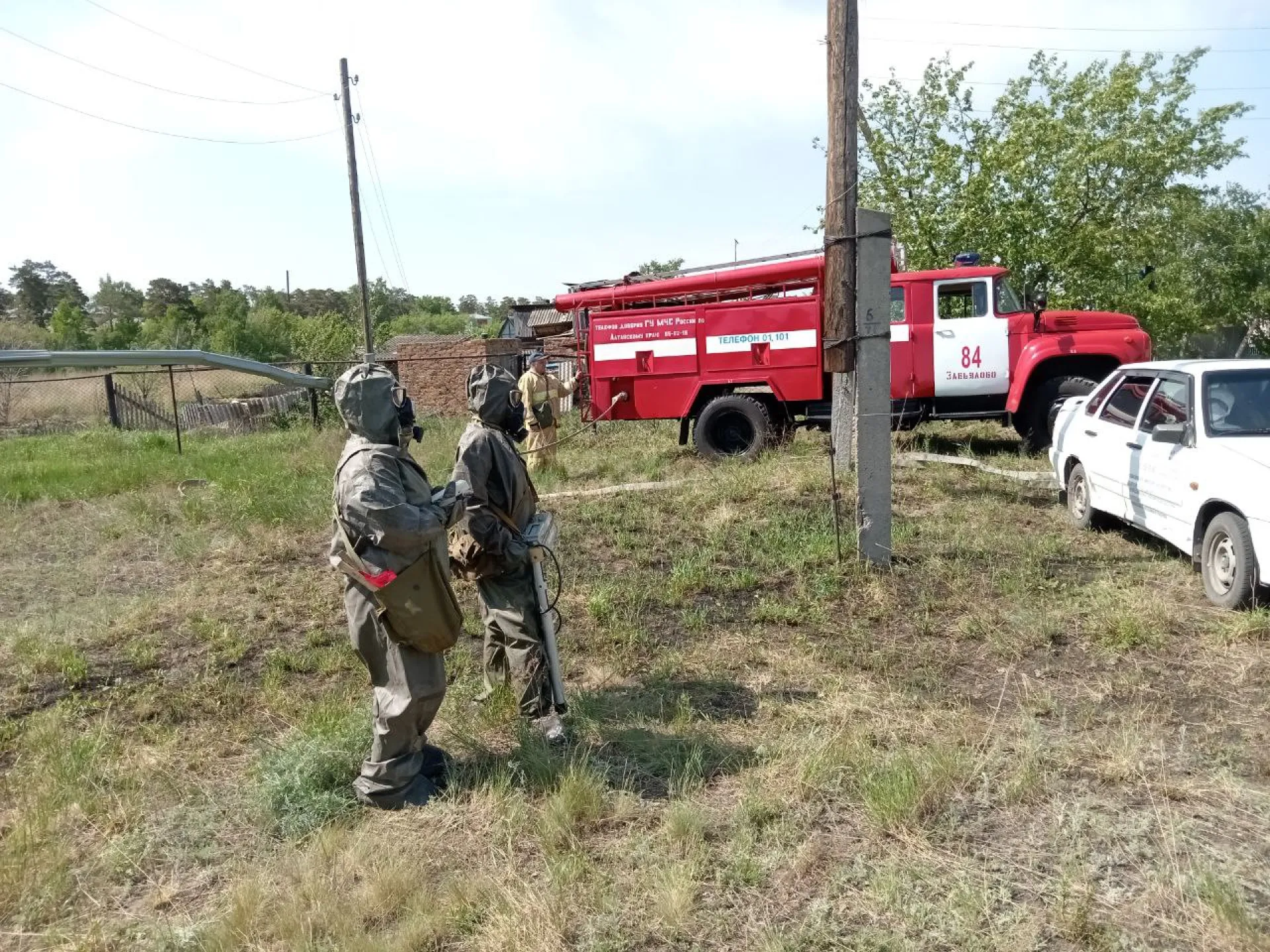 Антитеррористические учения провели в Завьяловском и Баевском районах 