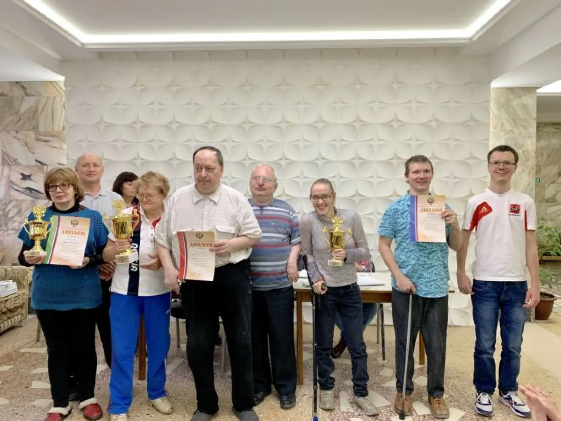 Сборная Алтайского края стала бронзовым призером чемпионата России по шахматам среди инваспортсменов