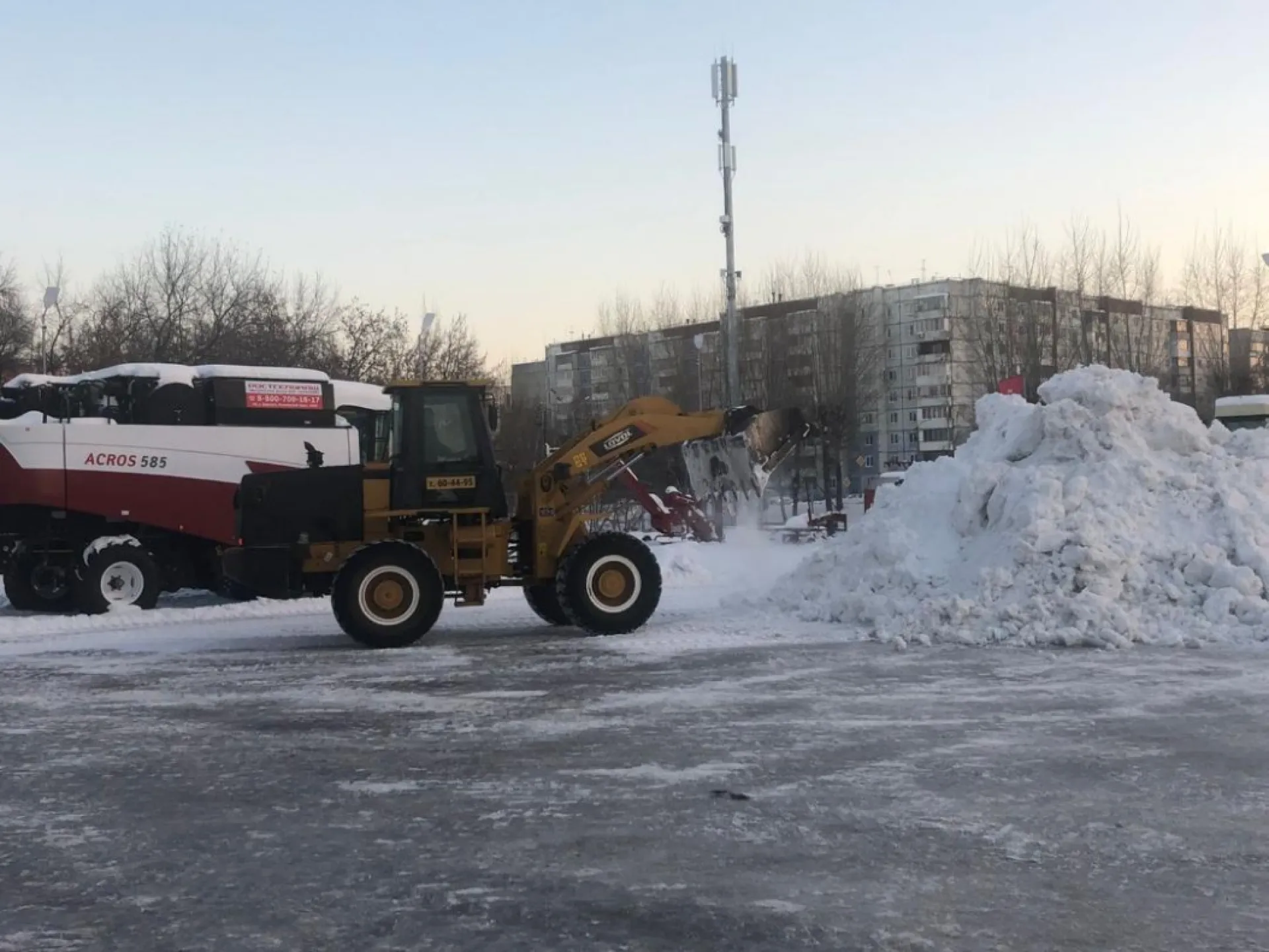 Для барнаульцев будут публиковать недельный план-график работ по очистке улиц от снега