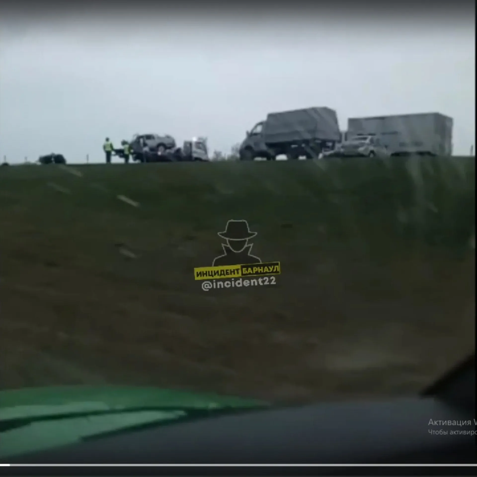 Столкновение автомобилей произошло на павловской трассе