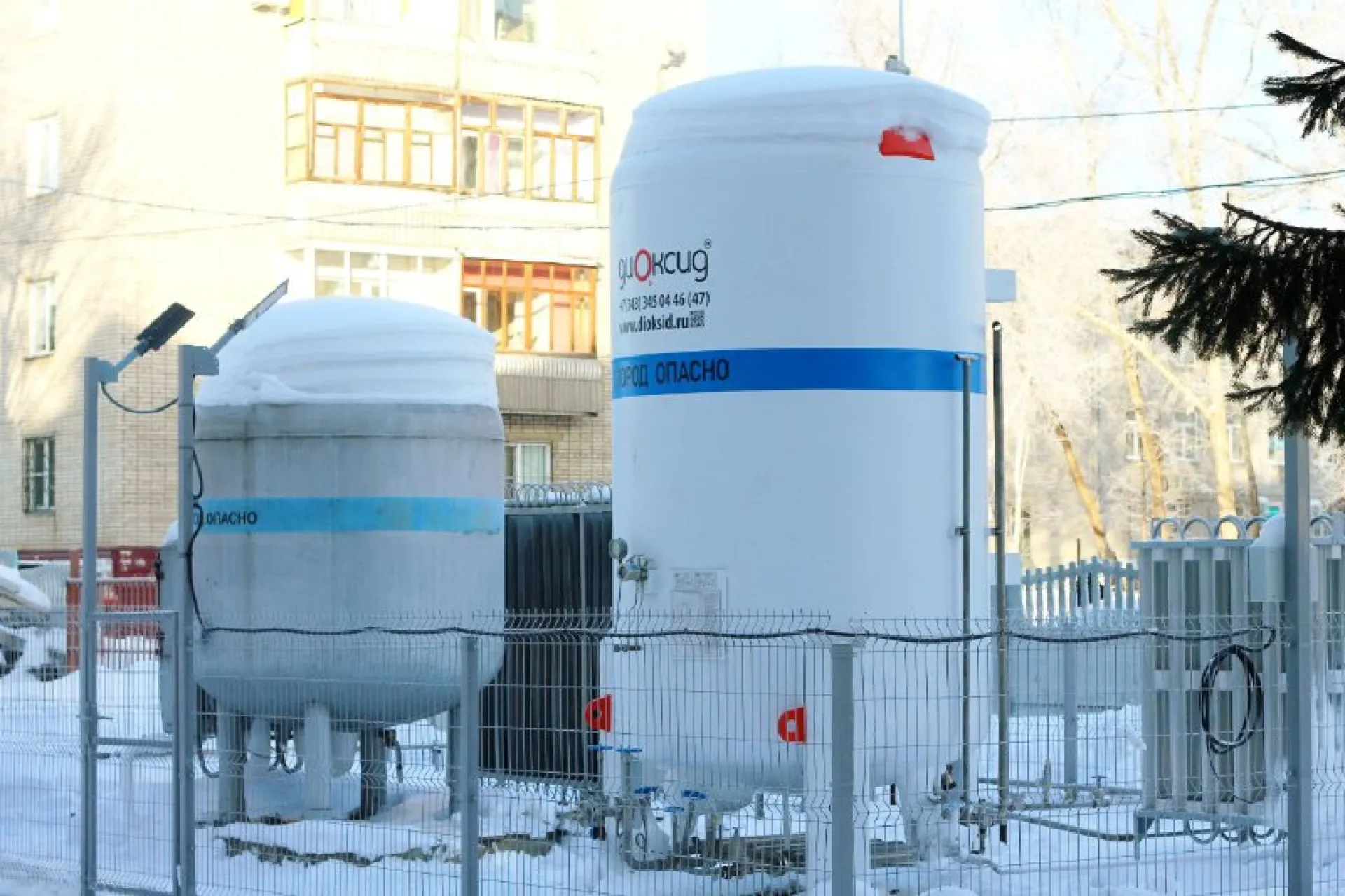 Новый кислородный газификатор установили в Детской городской клинической больнице № 7 Барнаула Новый кислородный газификатор установили в Детской городской клинической больнице № 7 Барнаула