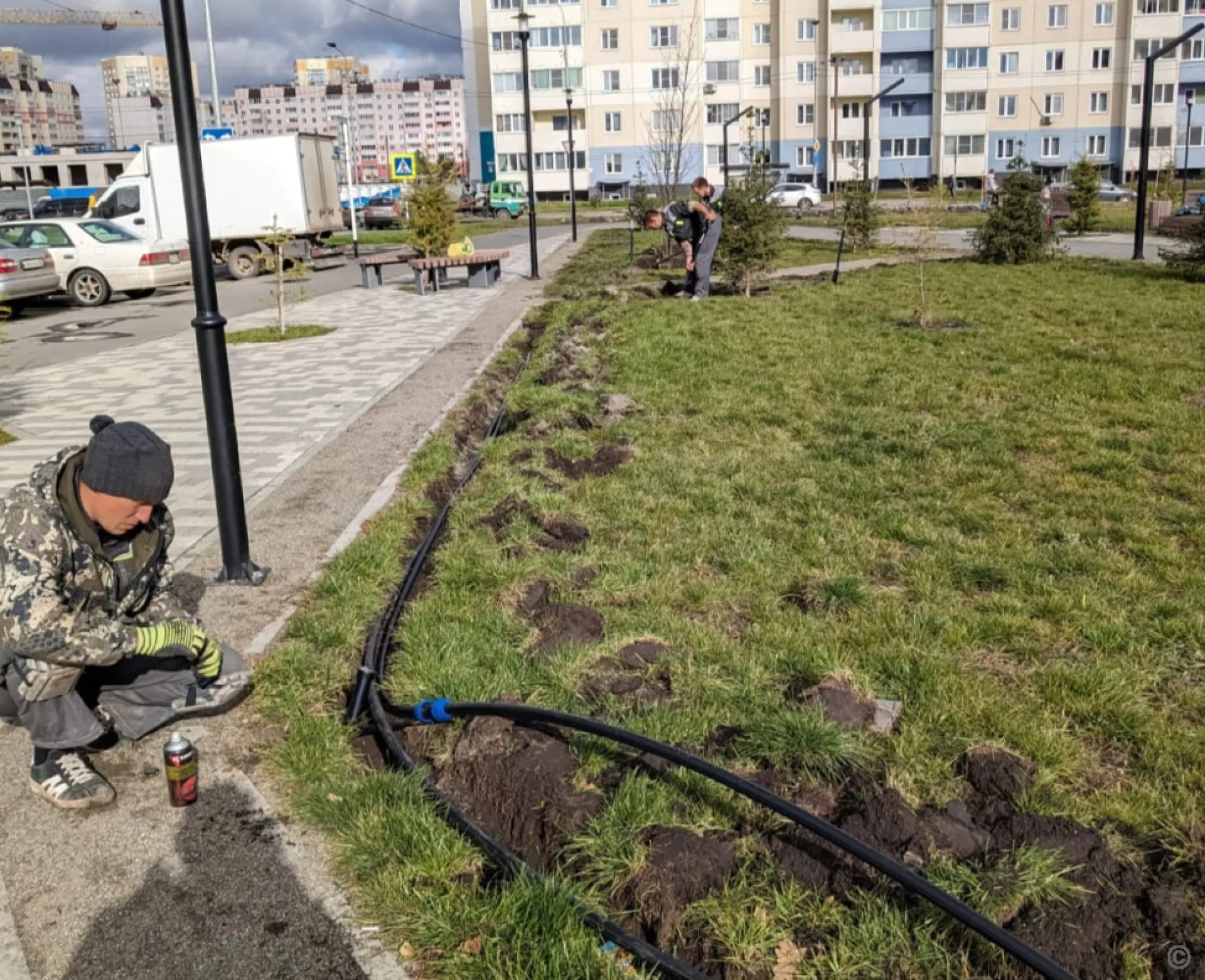 Система автополива появится в барнаульском сквере «Взлетный» Система автополива появится в барнаульском сквере «Взлетный»