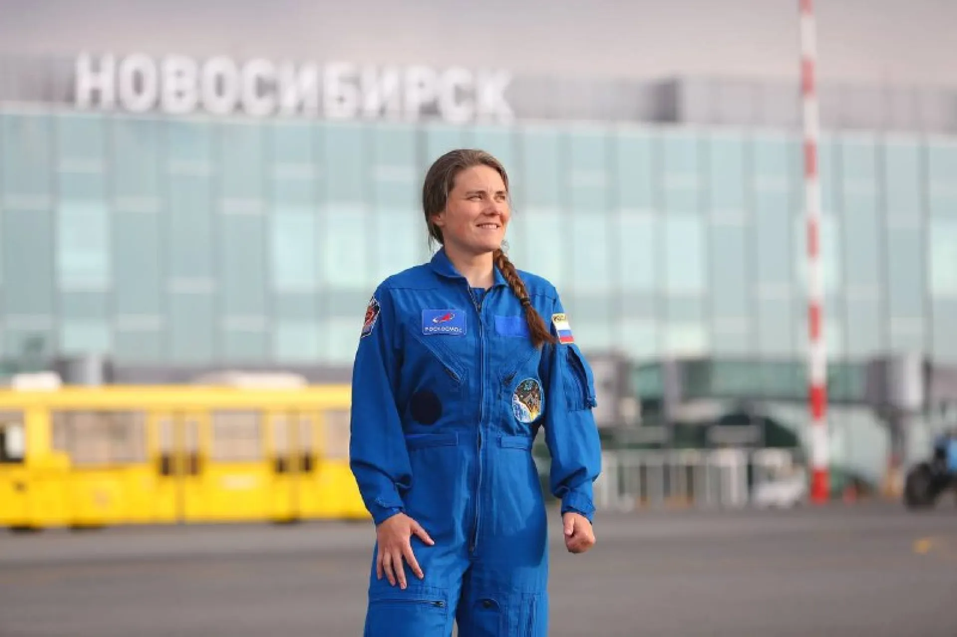 Космонавт Анна Кикина прибыла в Новосибирск Космонавт Анна Кикина прибыла в Новосибирск