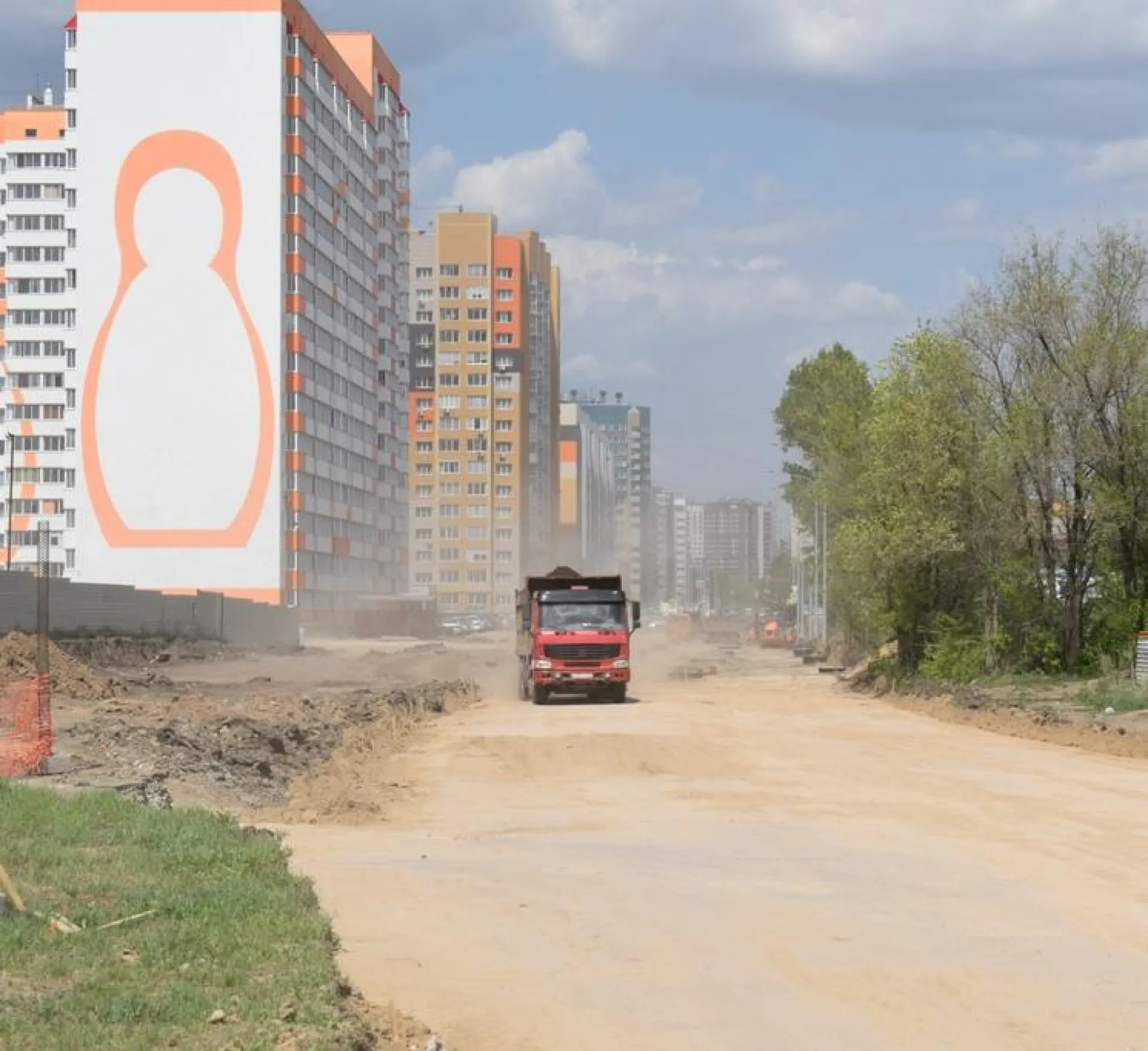 Дорогу на улице Сиреневой построят в Барнауле