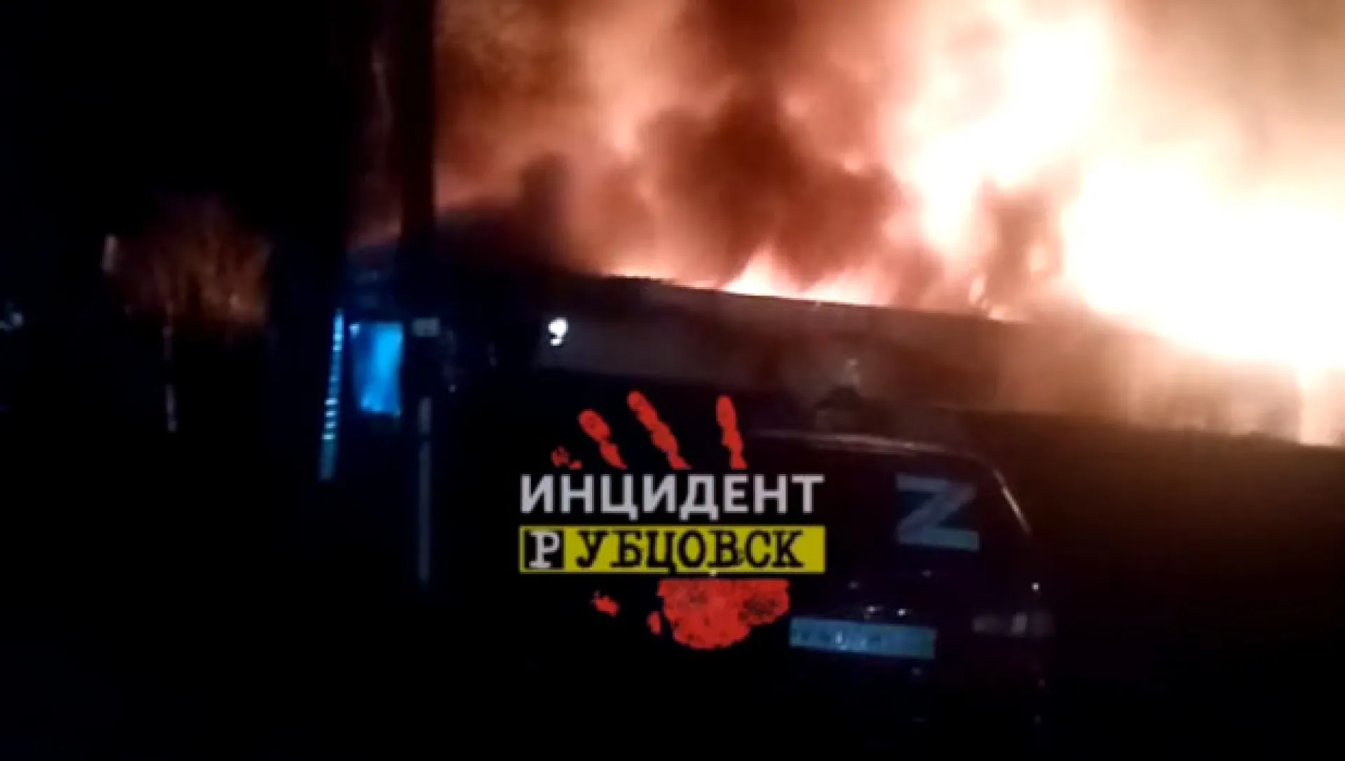 Возгорание гаража произошло в Рубцовске Возгорание гаража произошло в Рубцовске