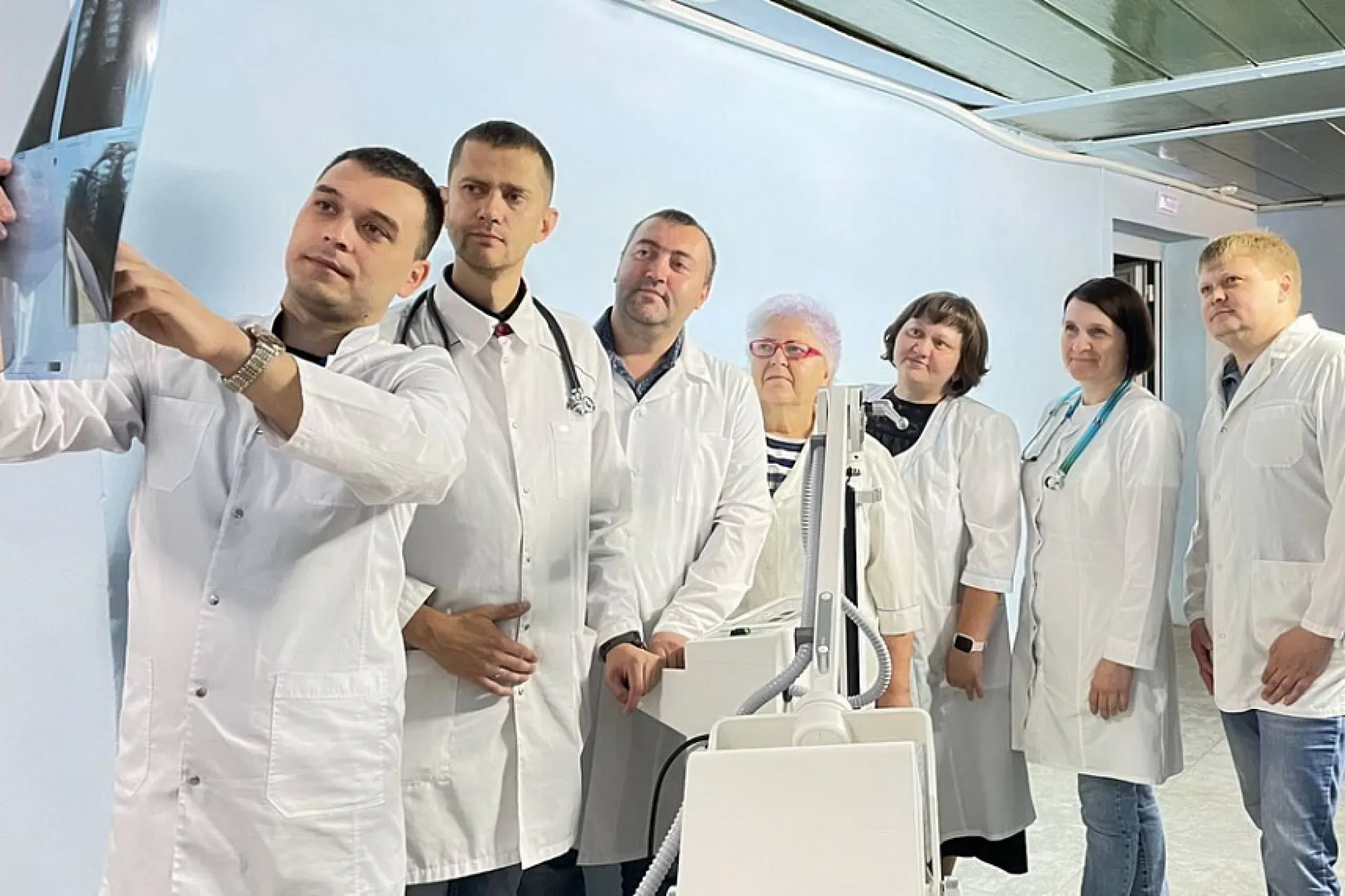 В ЦРБ Советского района появился новый аппарат для проведения рентгена