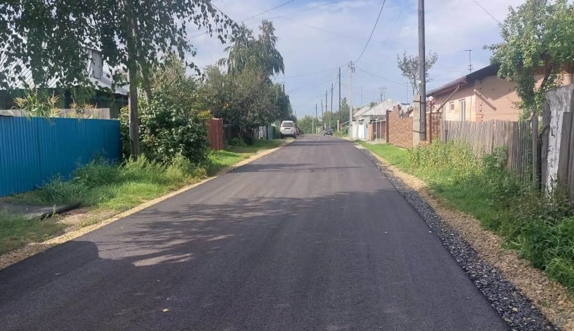 Дороги частного сектора ремонтируют в Барнауле