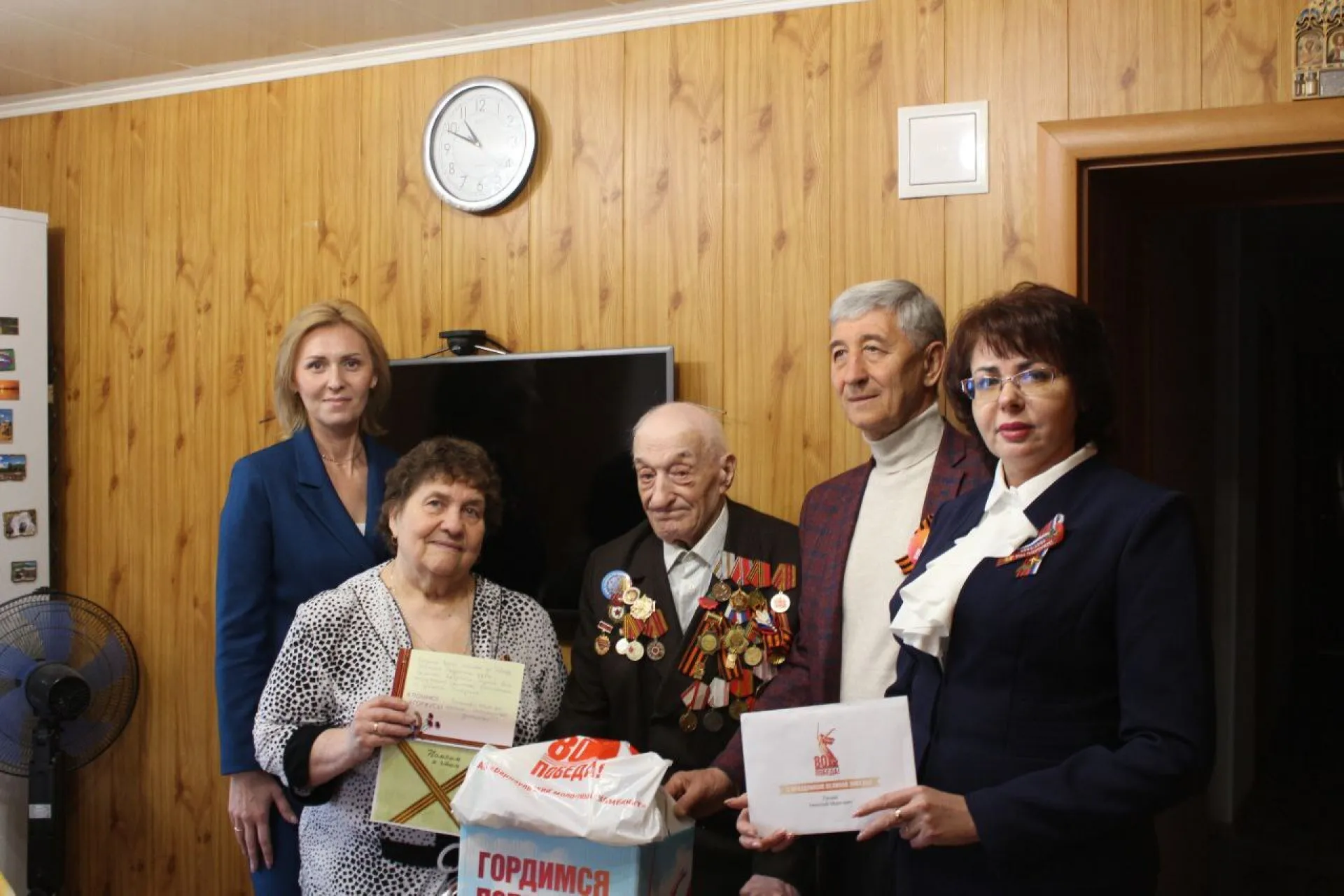 В Алтайском крае продолжают чествовать ветеранов Великой Победы