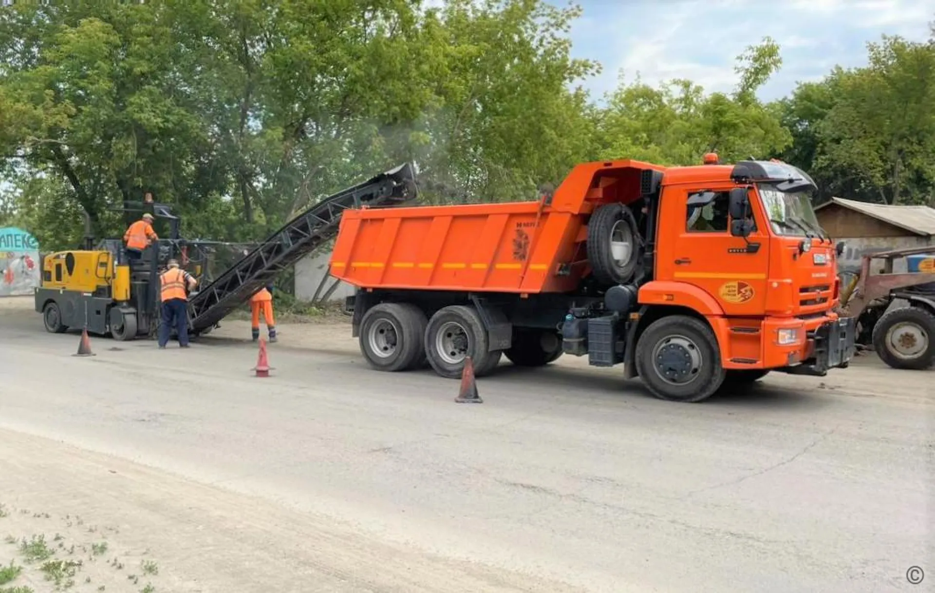 35 тысяч квадратных метров дорог отремонтируют в Барнауле