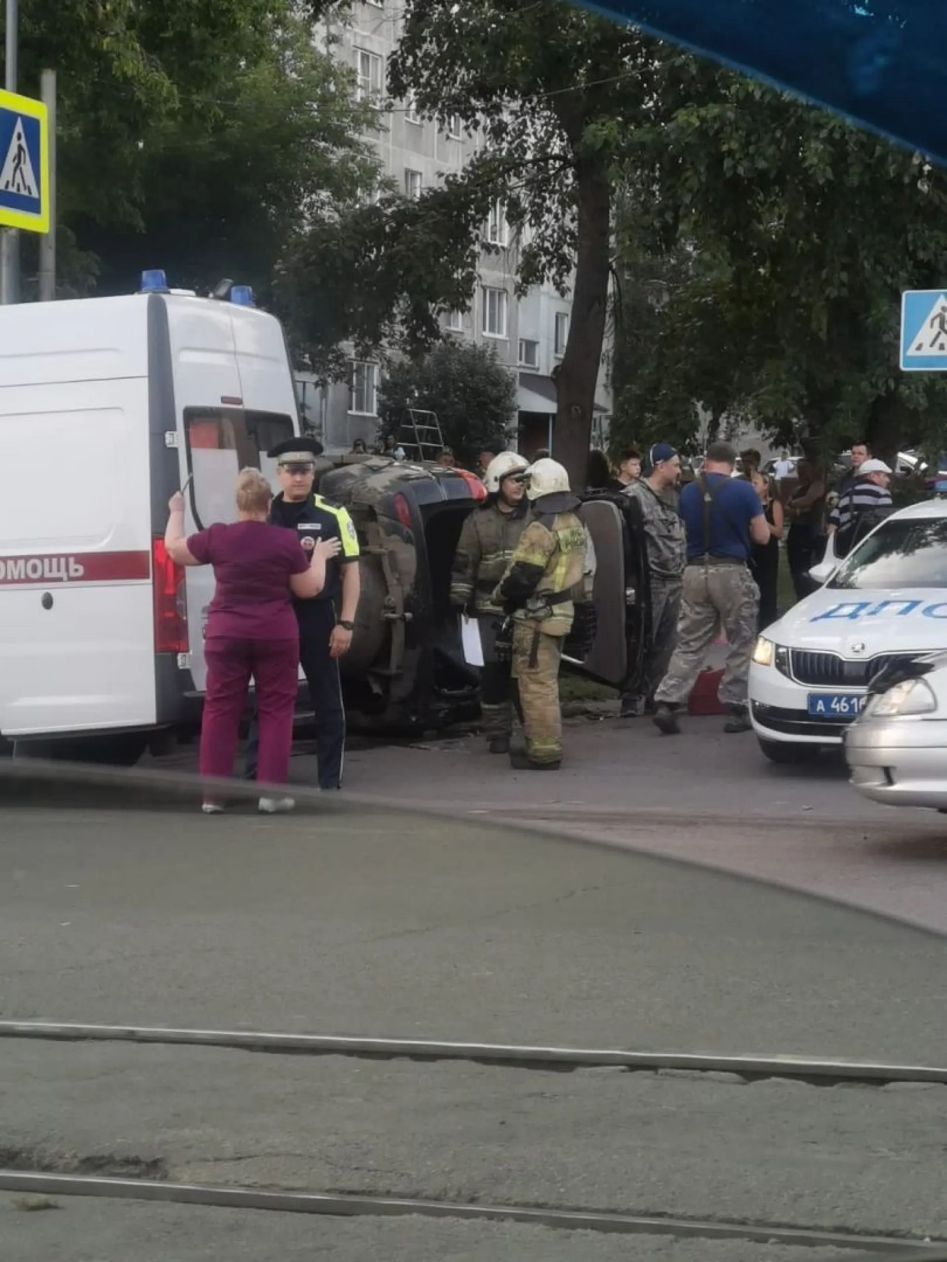 На улице Северо-Западной в Барнауле произошло ДТП 