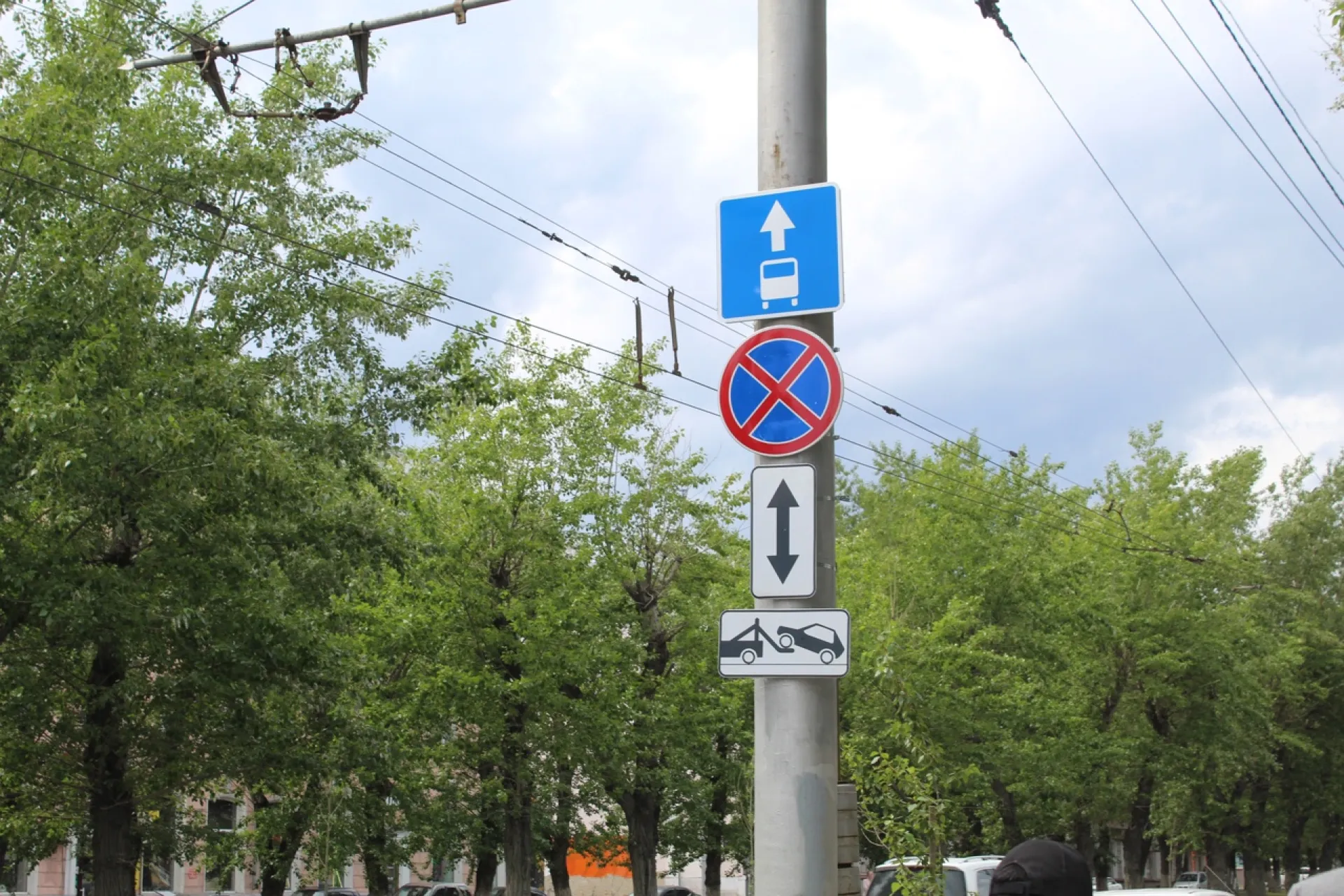 На улице Барнаула ограничат стоянку транспорта