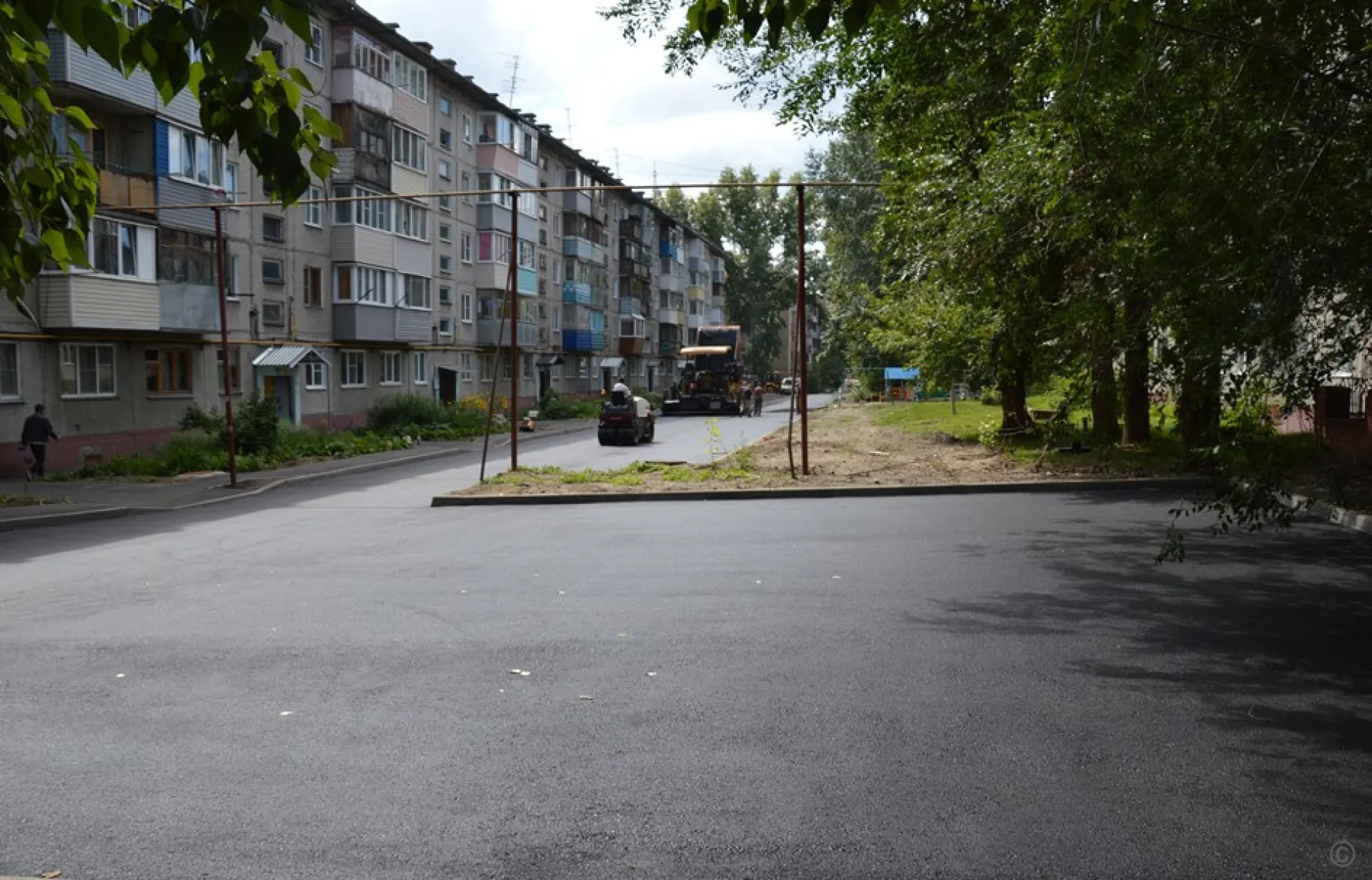 101 двор благоустроили в Октябрьском районе Барнаула