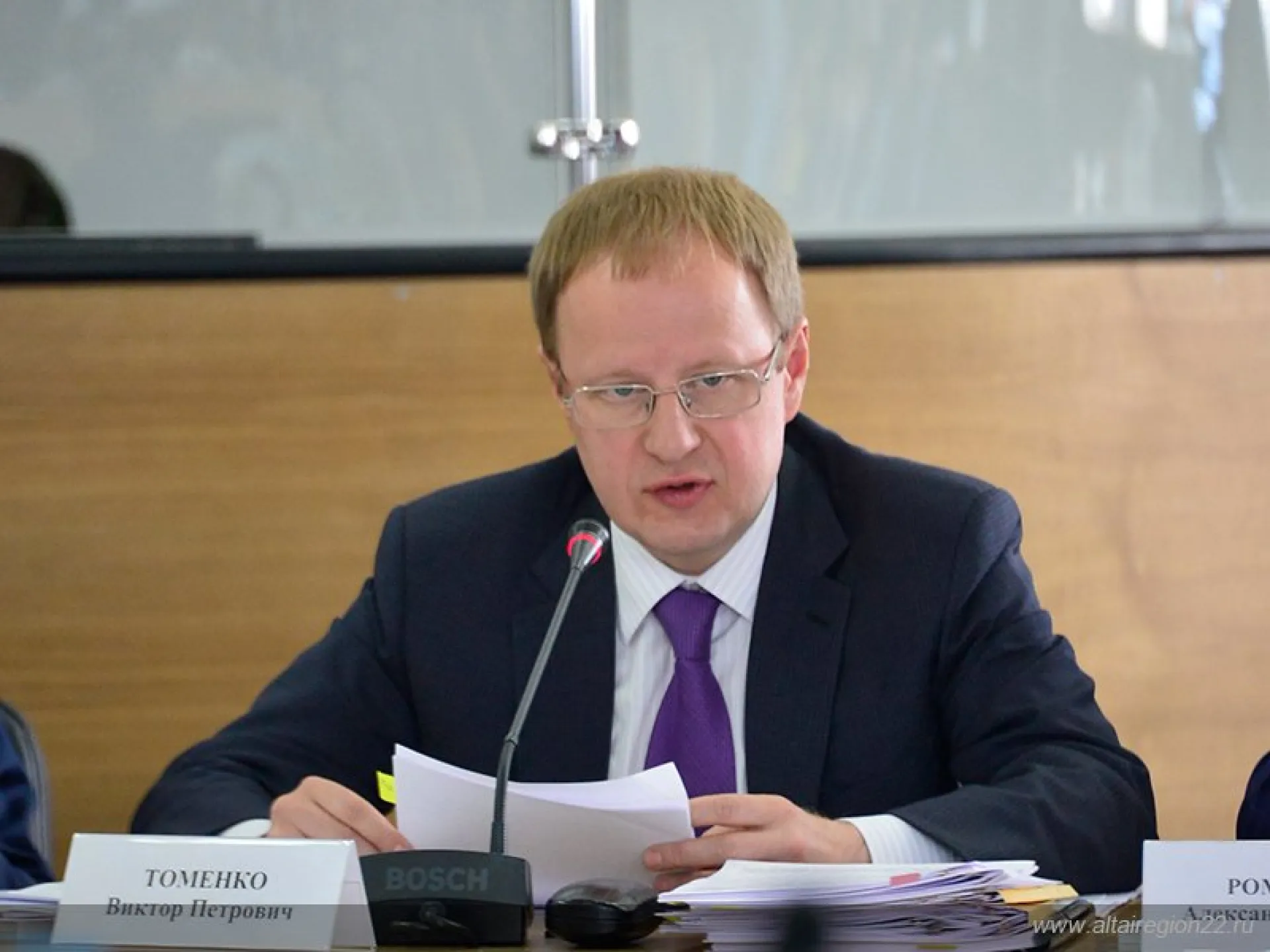 Виктор Томенко представил проект межрегионального развития сибирских трансграничных коридоров