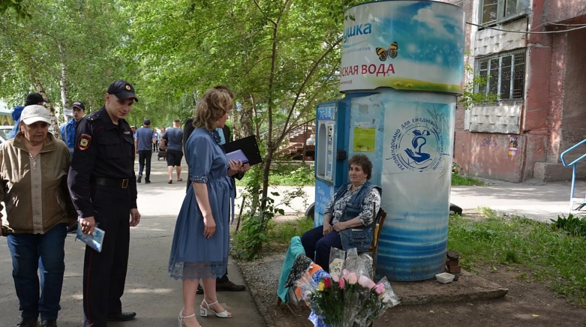 Рейд по несанкционированной торговле прошёл в Барнауле