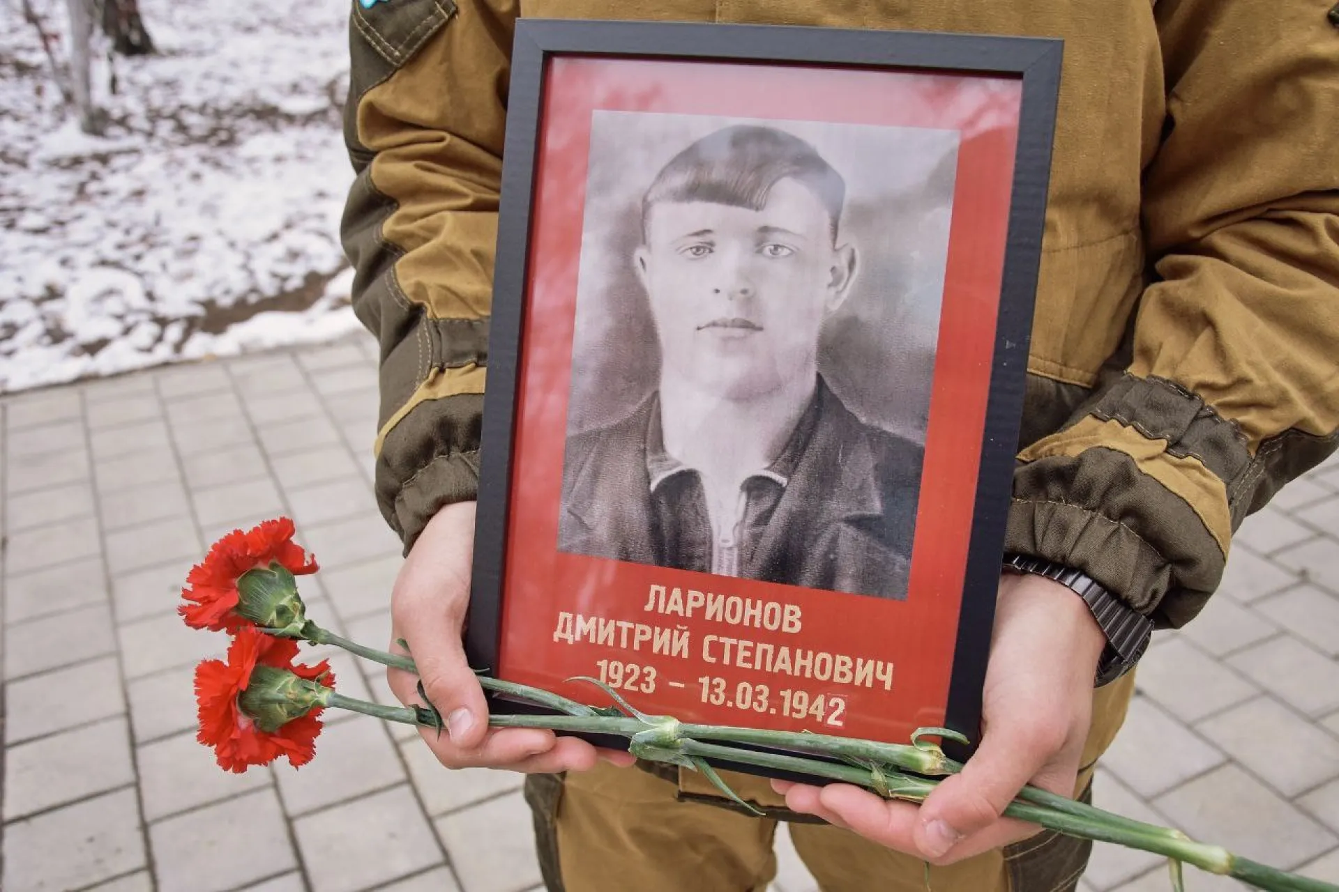 Останки участника Великой Отечественной войны захоронили на родине в Топчихинском районе