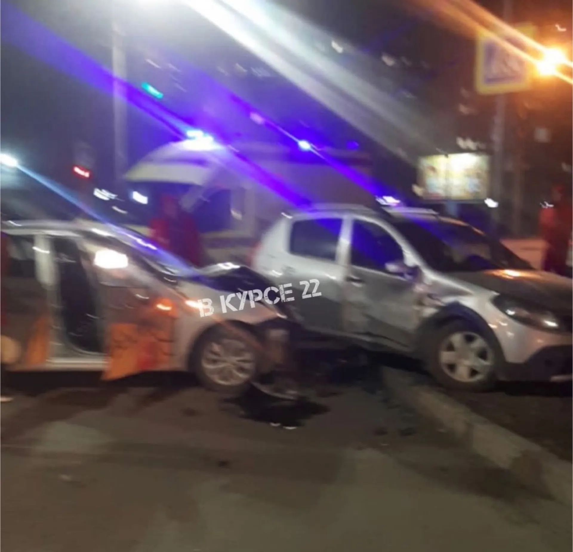 ДТП с пострадавшими произошло в Барнауле