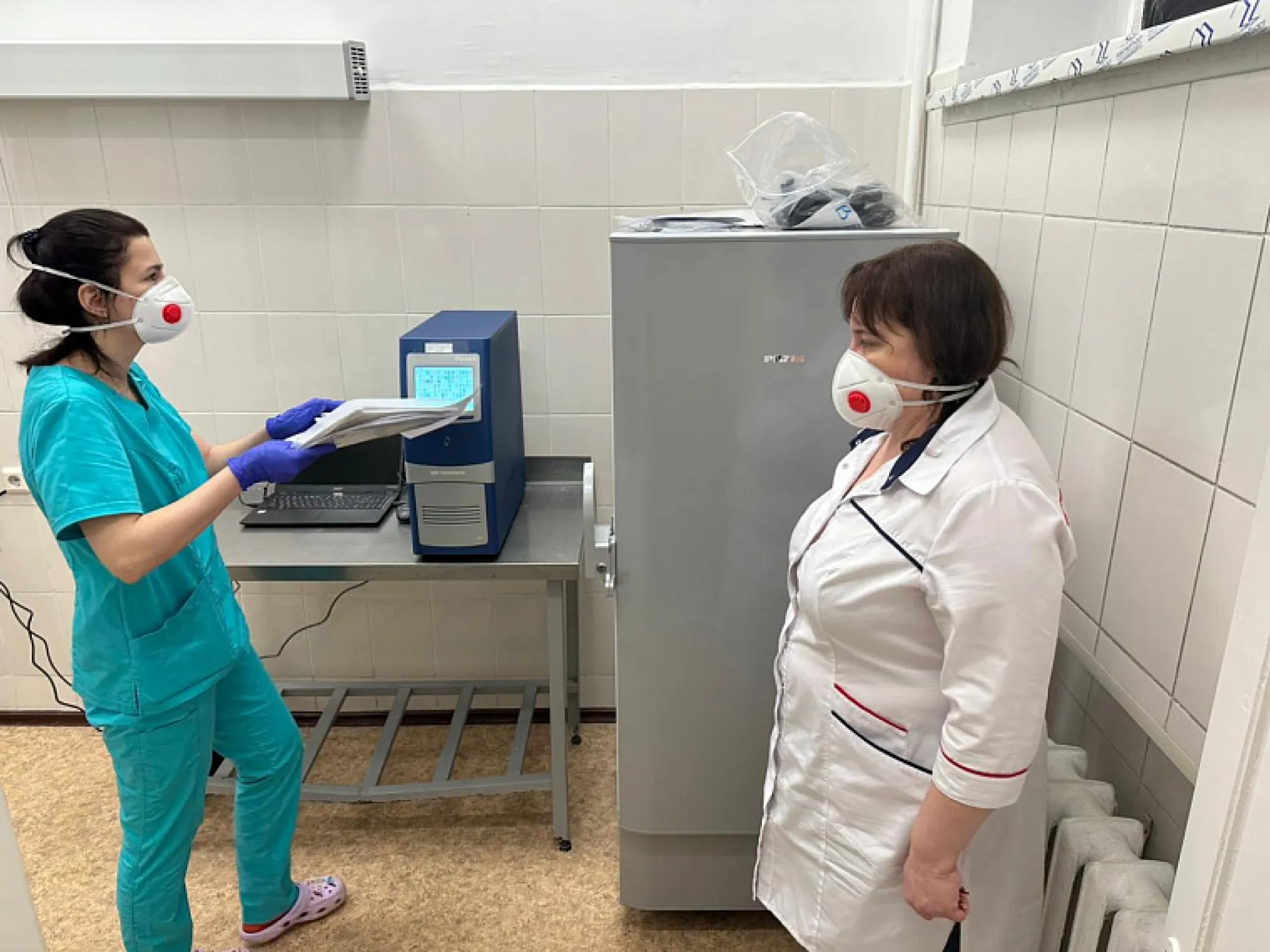 Значимое при лечении туберкулеза оборудование установили в Алтайском противотуберкулезном диспансере Значимое при лечении туберкулеза оборудование установили в Алтайском противотуберкулезном диспансере