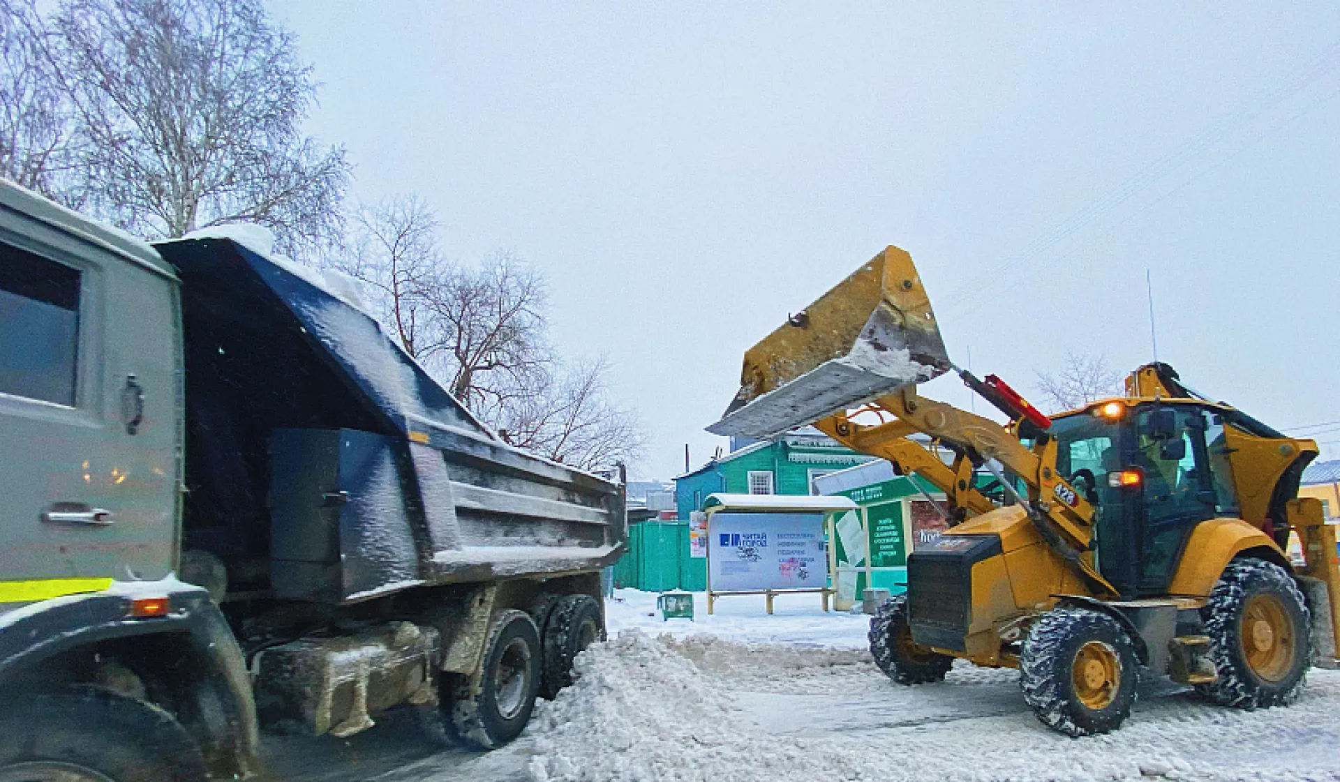 Мэрия Барнаула представила план по очистке города от снега на неделю