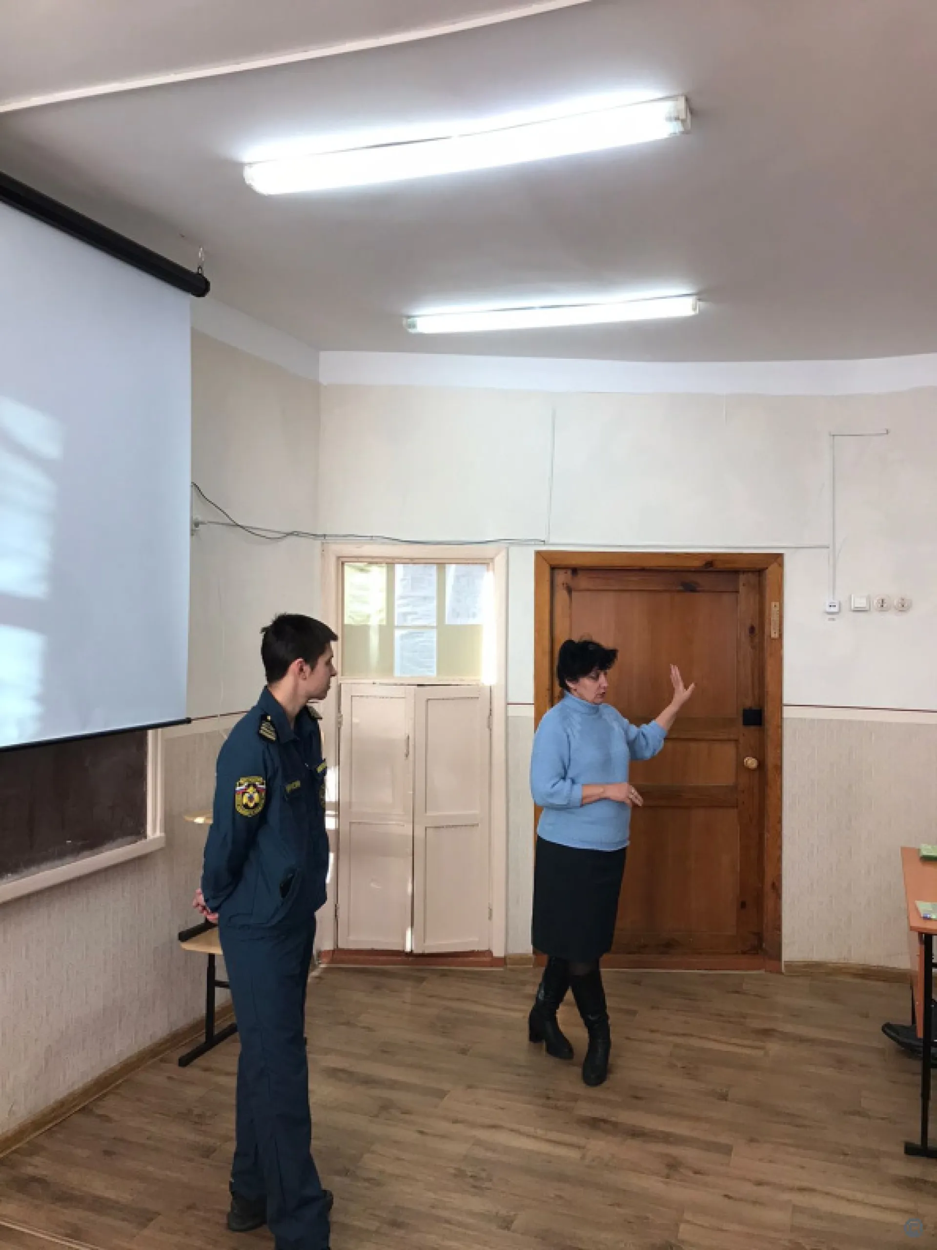 Барнаульским школьникам рассказали об опасности льда