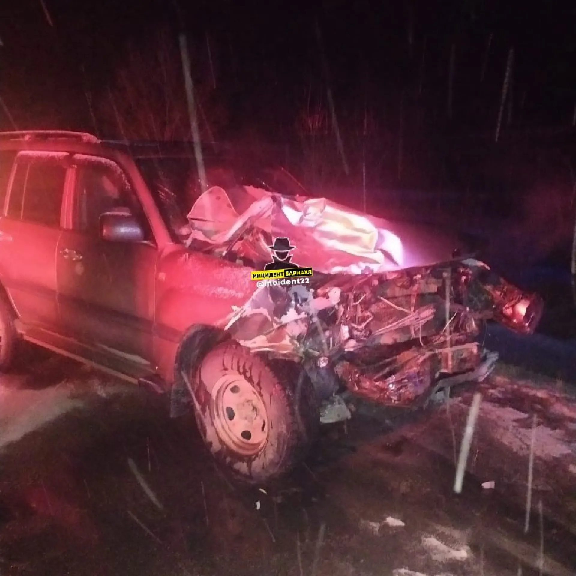 Смертельная авария с автомобилем и мотоциклом произошла в Алтайском крае