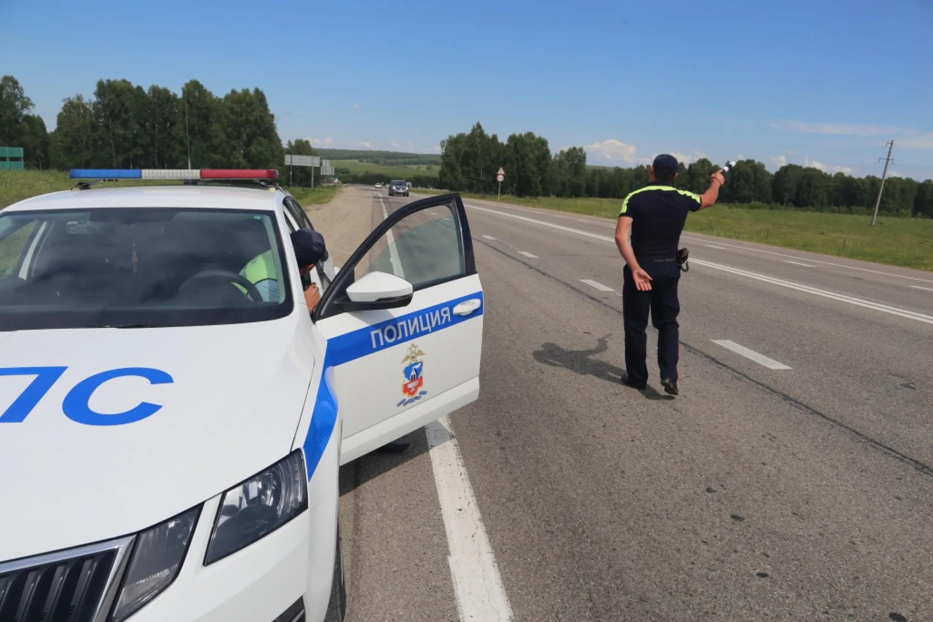 Количество нарушений ПДД на Чуйском тракте выросло в два раза по сравнению с прошлым годом