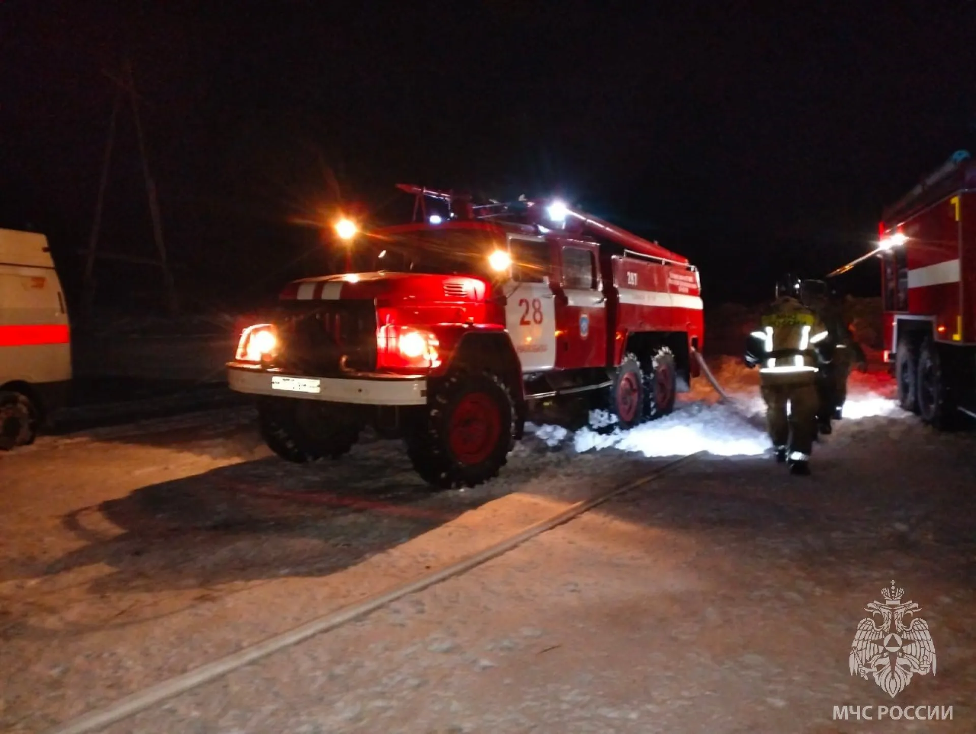 В Алтайском крае при пожаре в жилом доме погибли мужчина и женщина