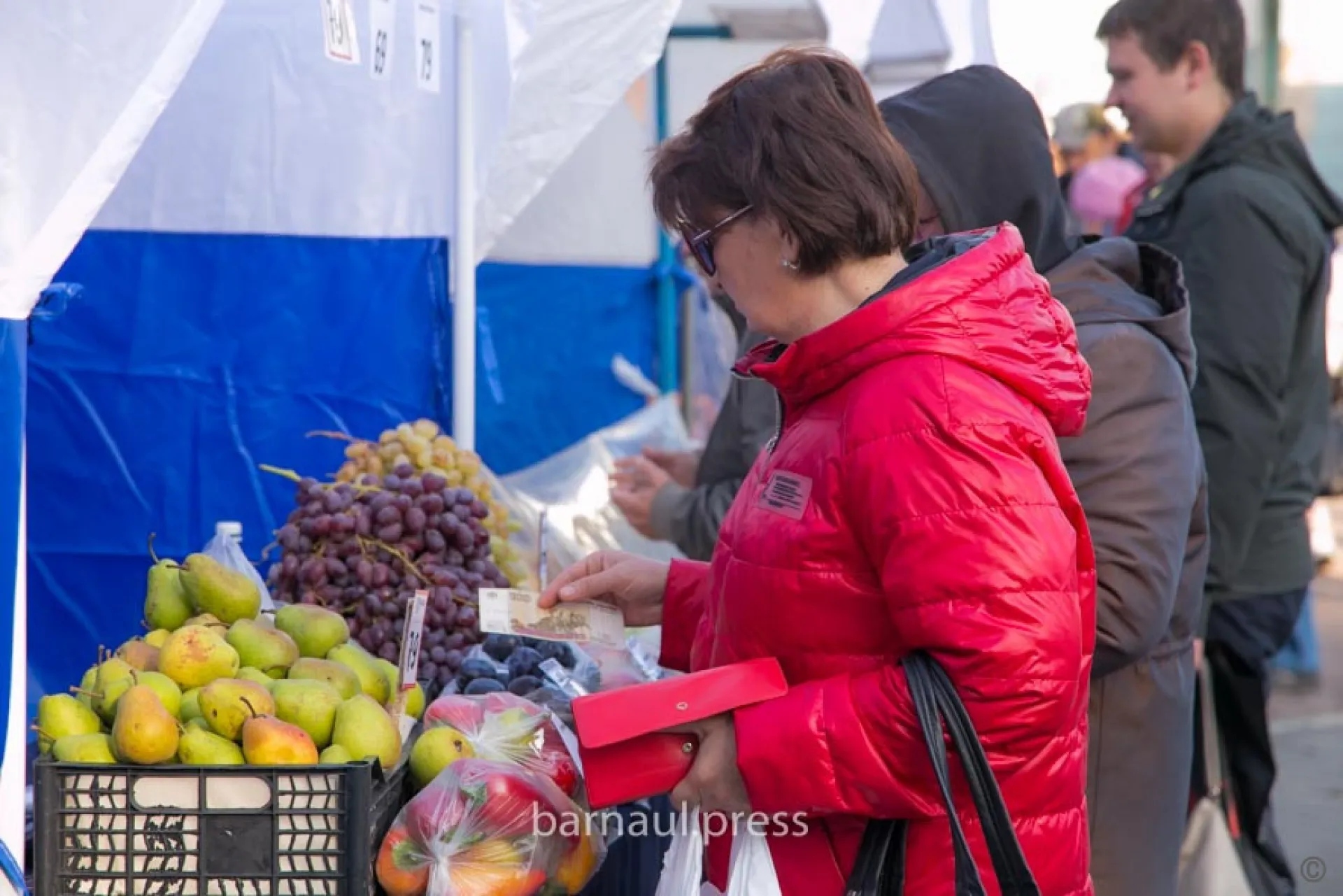 В Барнауле началась продуктовая ярмарка В Барнауле началась продуктовая ярмарка