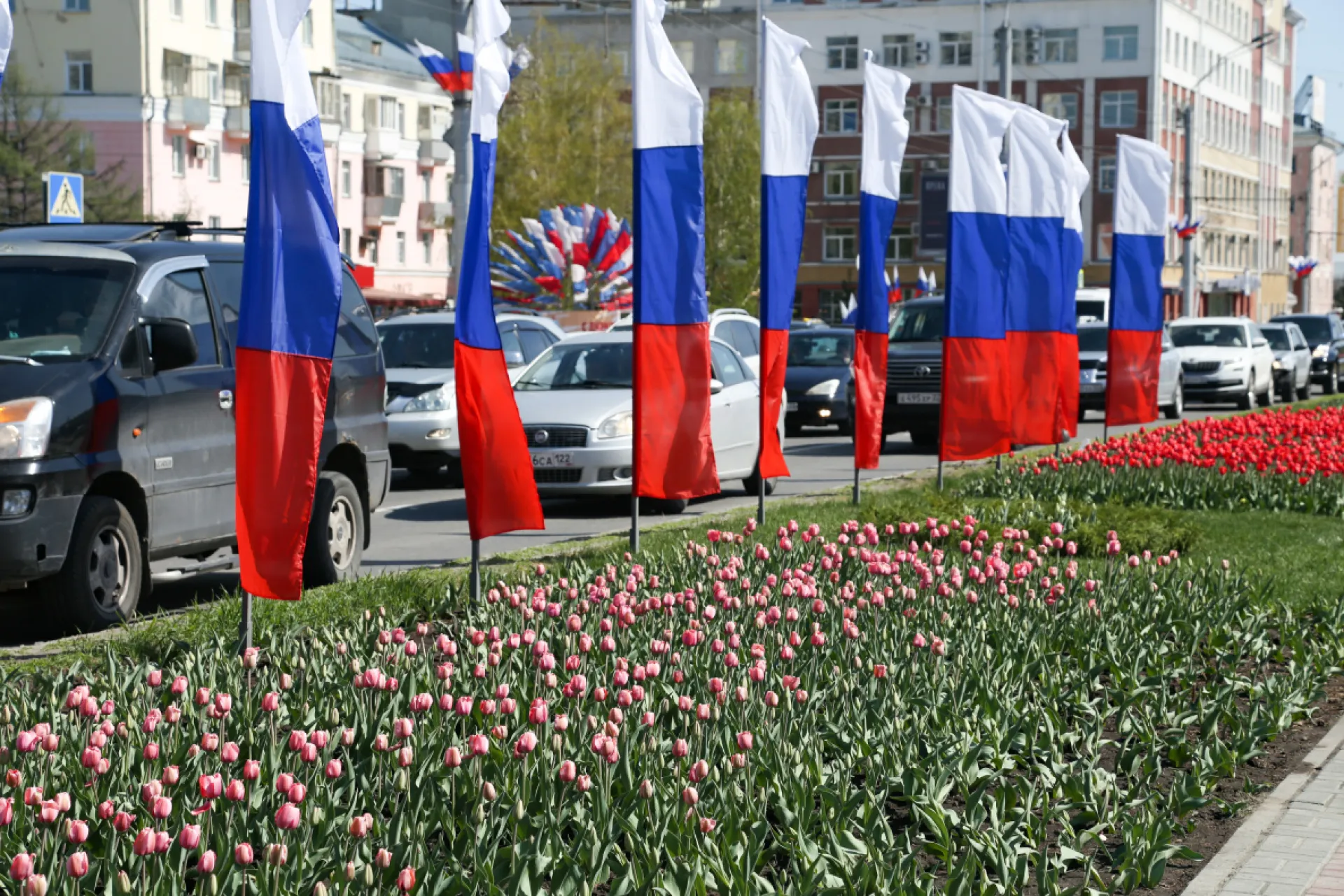 В честь празднования Дня Победы в Барнауле перекроют часть дорог
