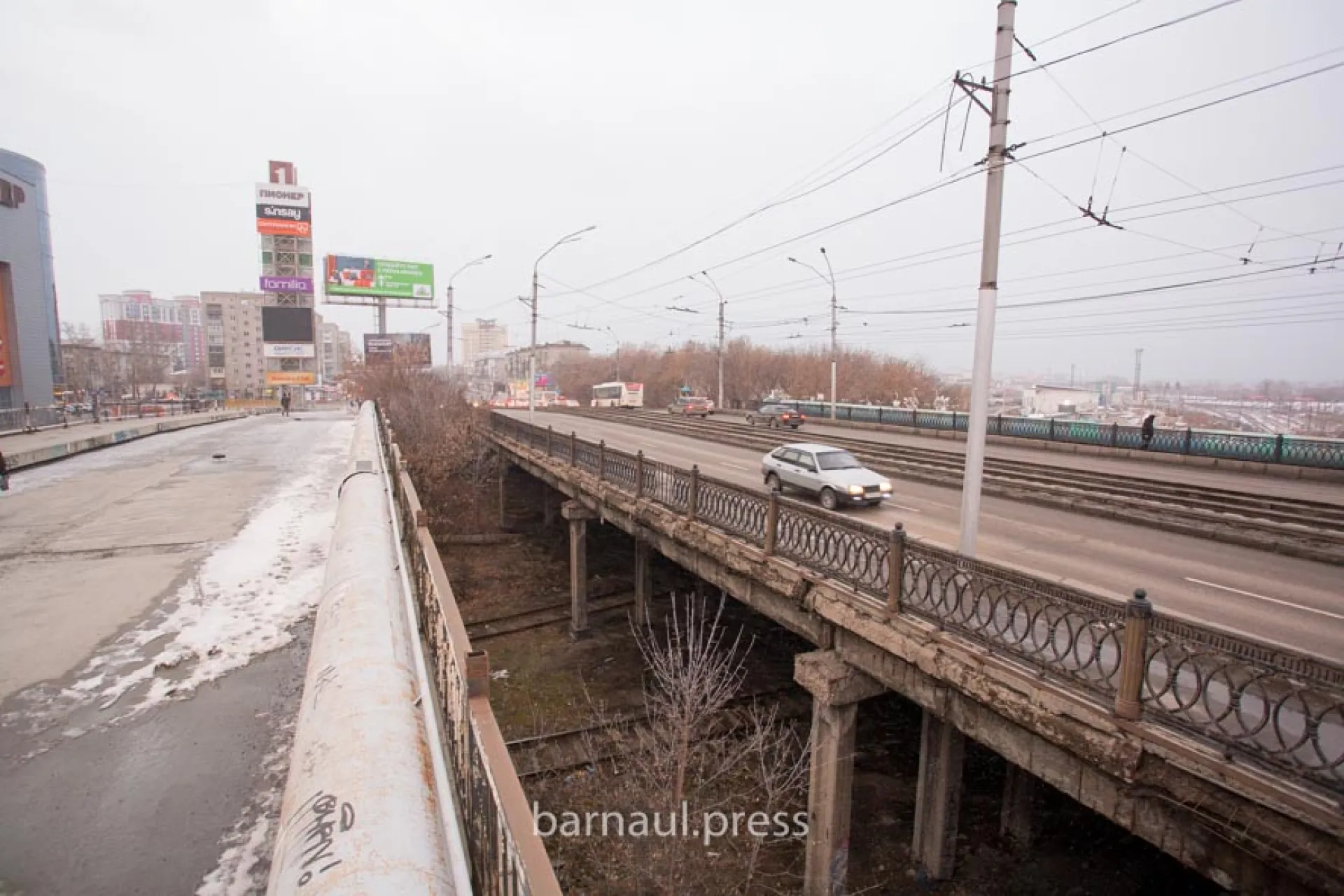 Реконструкция моста на проспекте Ленина в Барнауле будет стоить около 1,5 млрд рублей