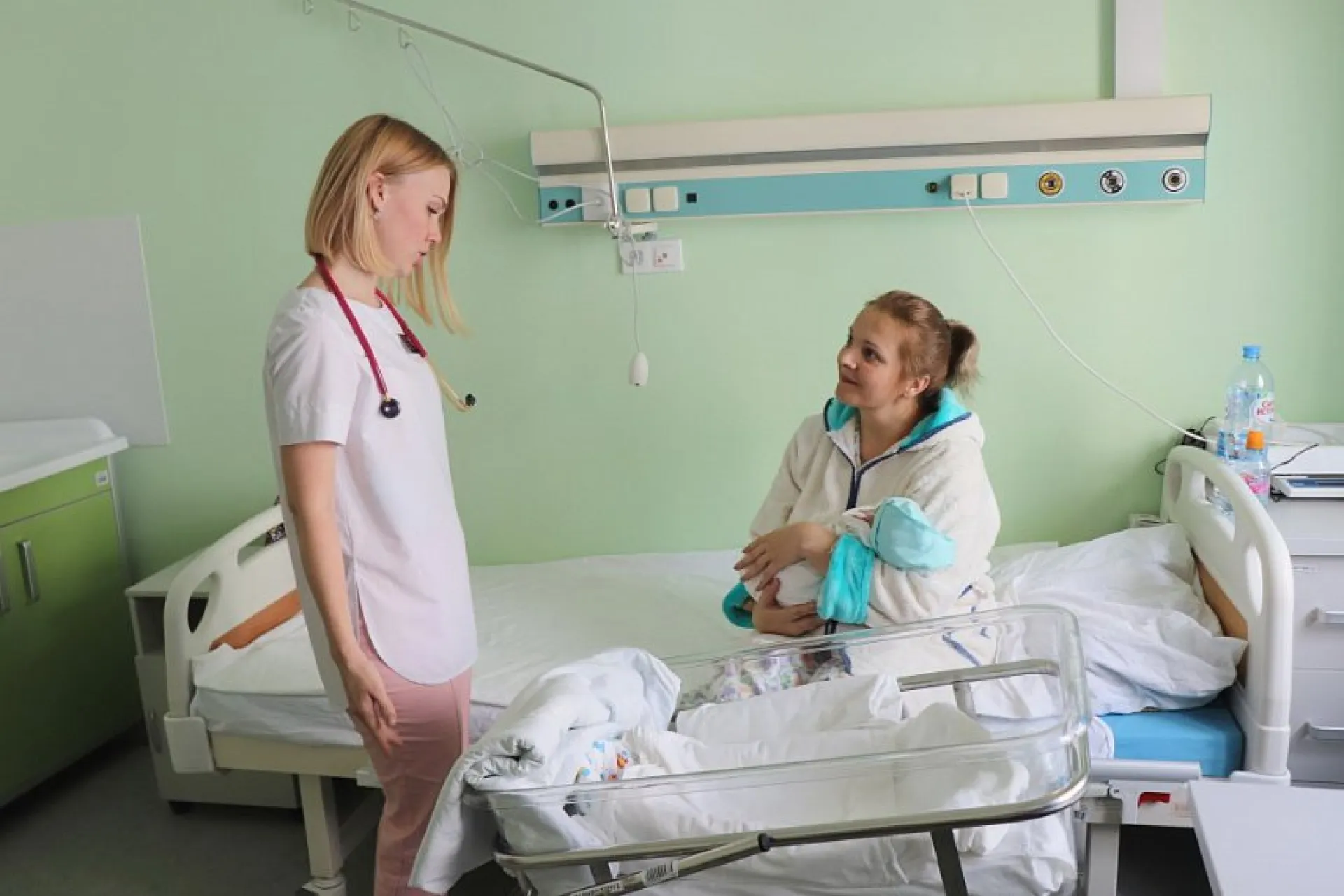 Алтайские врачи впервые провели внутриутробное переливание крови ребенку