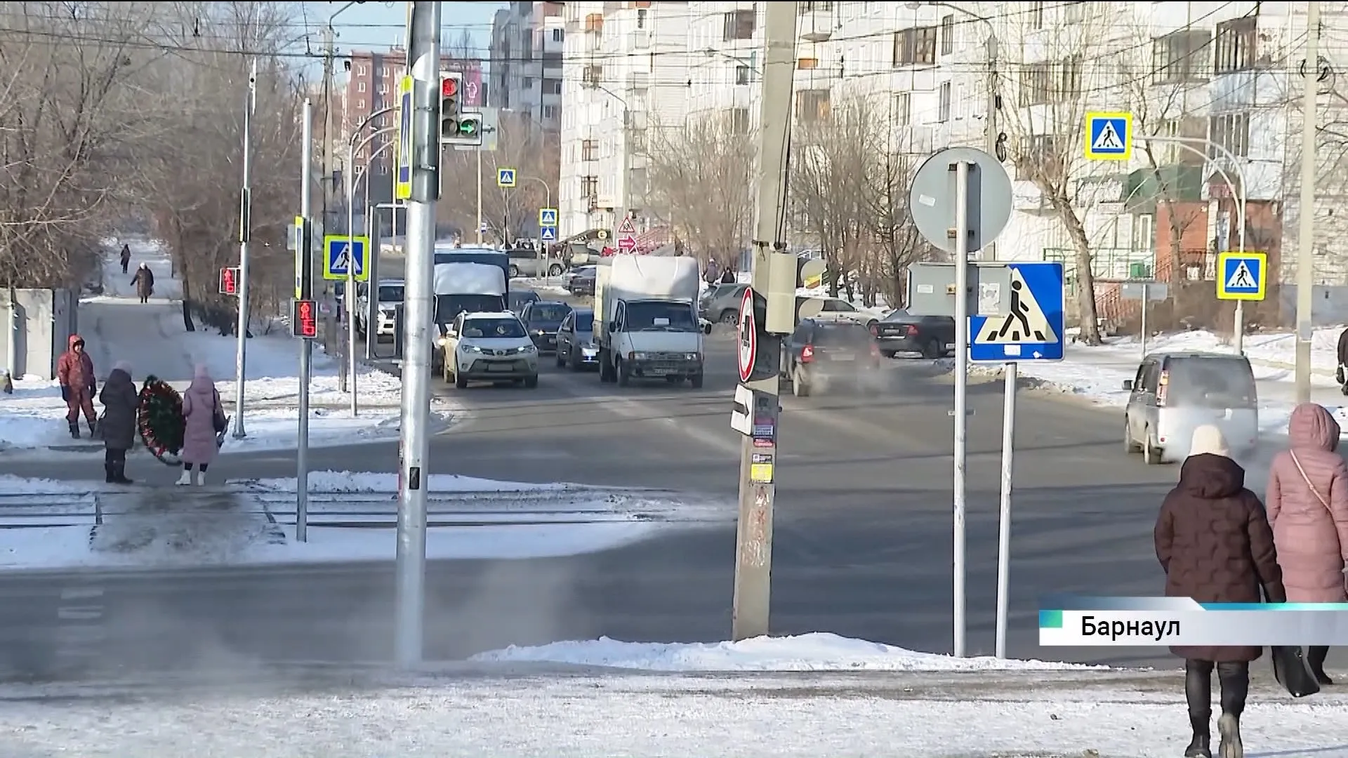 Интеллектуальную транспортную систему запустили на улицах Барнаула Интеллектуальную транспортную систему запустили на улицах Барнаула
