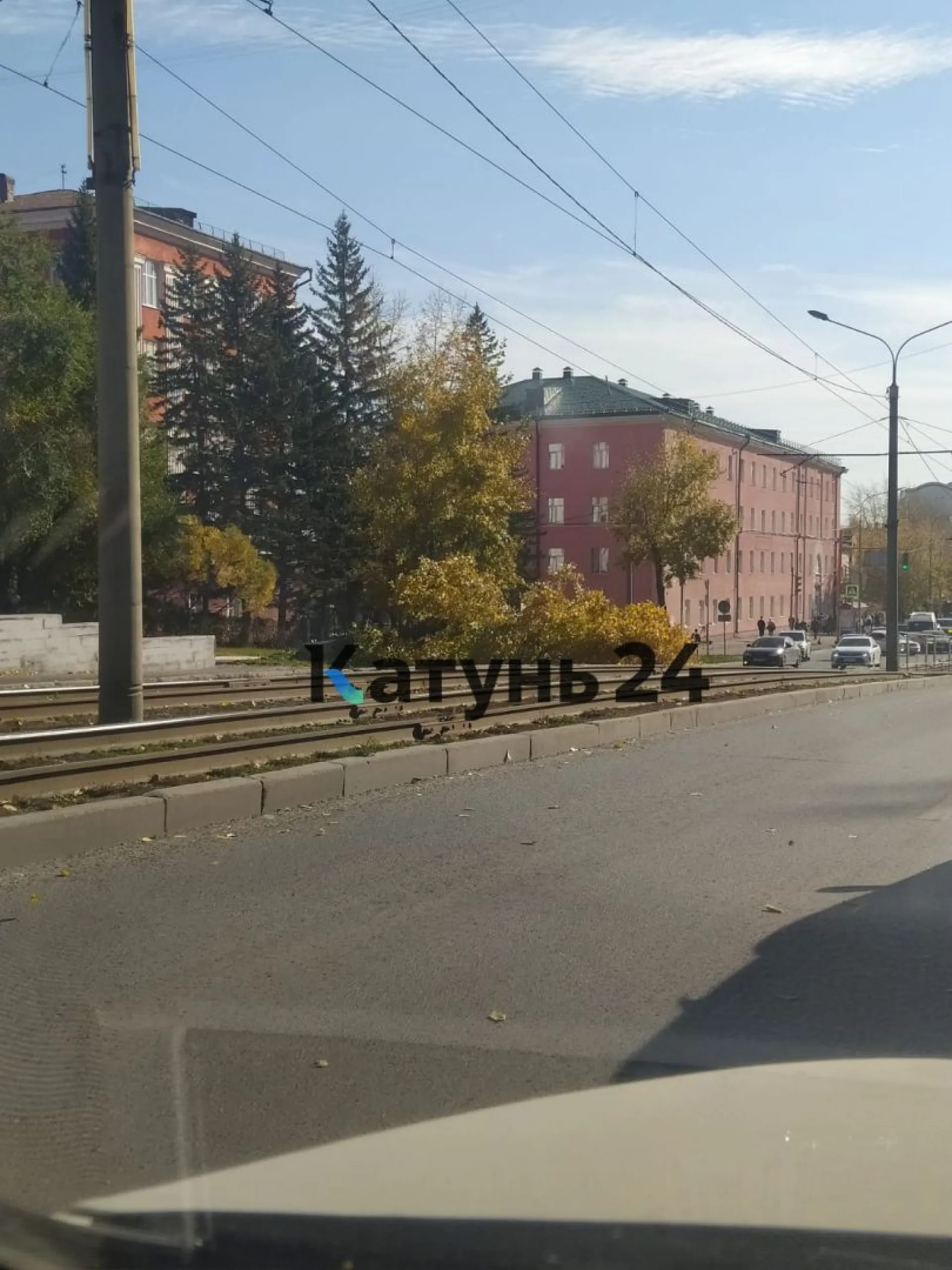 Сильный ветер бушует в Барнауле. Есть пострадавшие Сильный ветер бушует в Барнауле. Есть пострадавшие