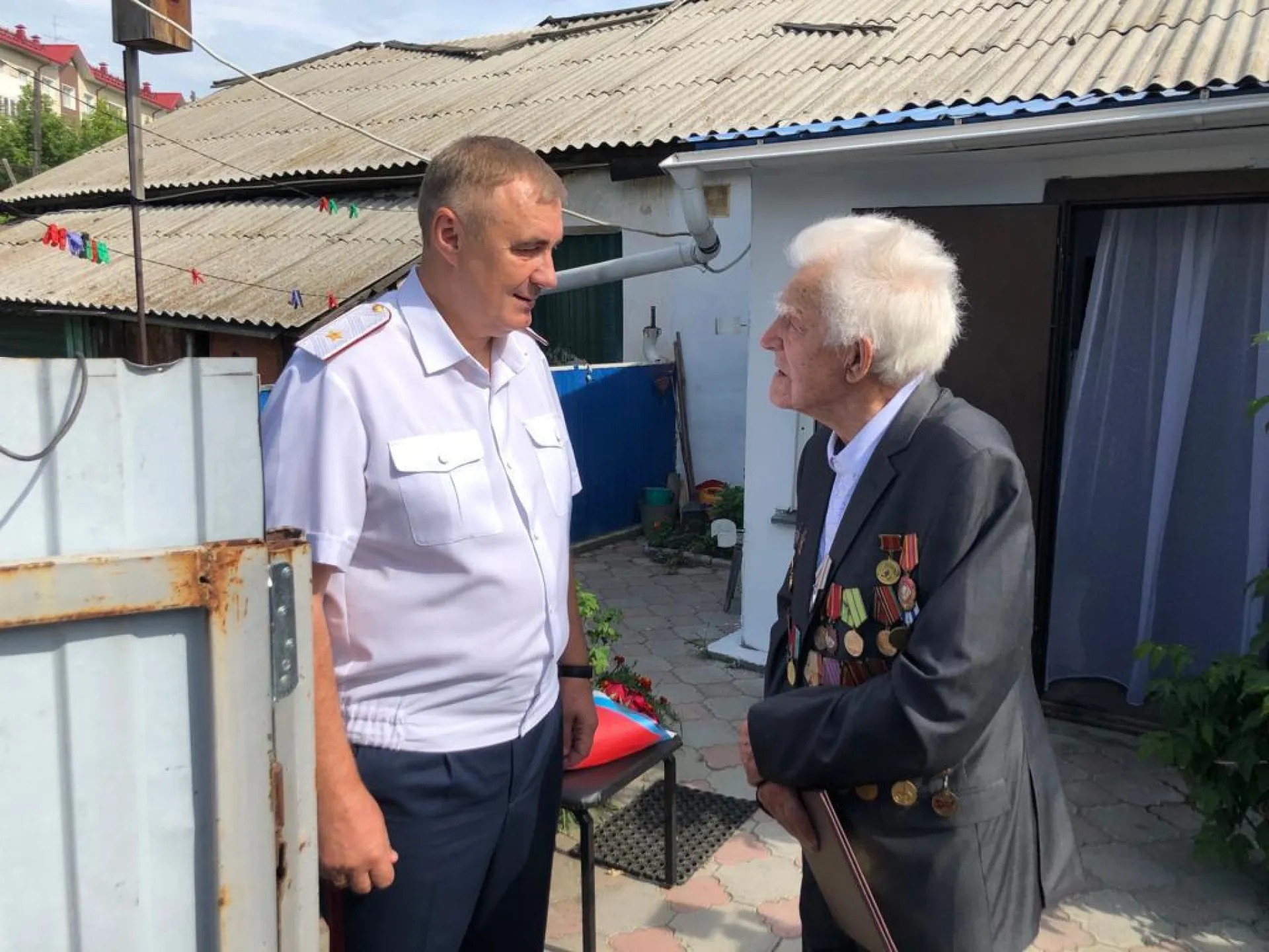 Ветерану ВОВ из Бийска Петру Щербакову исполнилось 100 лет Ветерану ВОВ из Бийска Петру Щербакову исполнилось 100 лет
